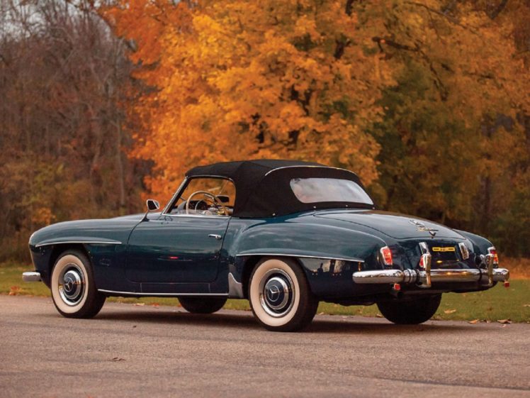 1956, Mercedes benz, 190 sl, Roadster, Classic, Cars HD Wallpaper Desktop Background