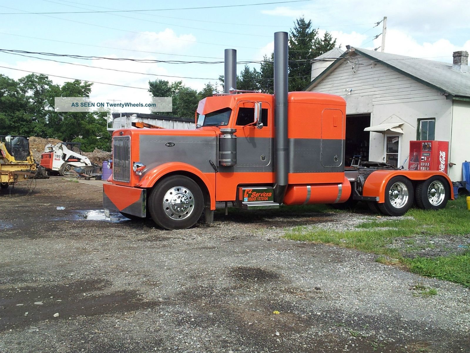 peterbilt, Semi, Tractor, Transport, Truck Wallpaper