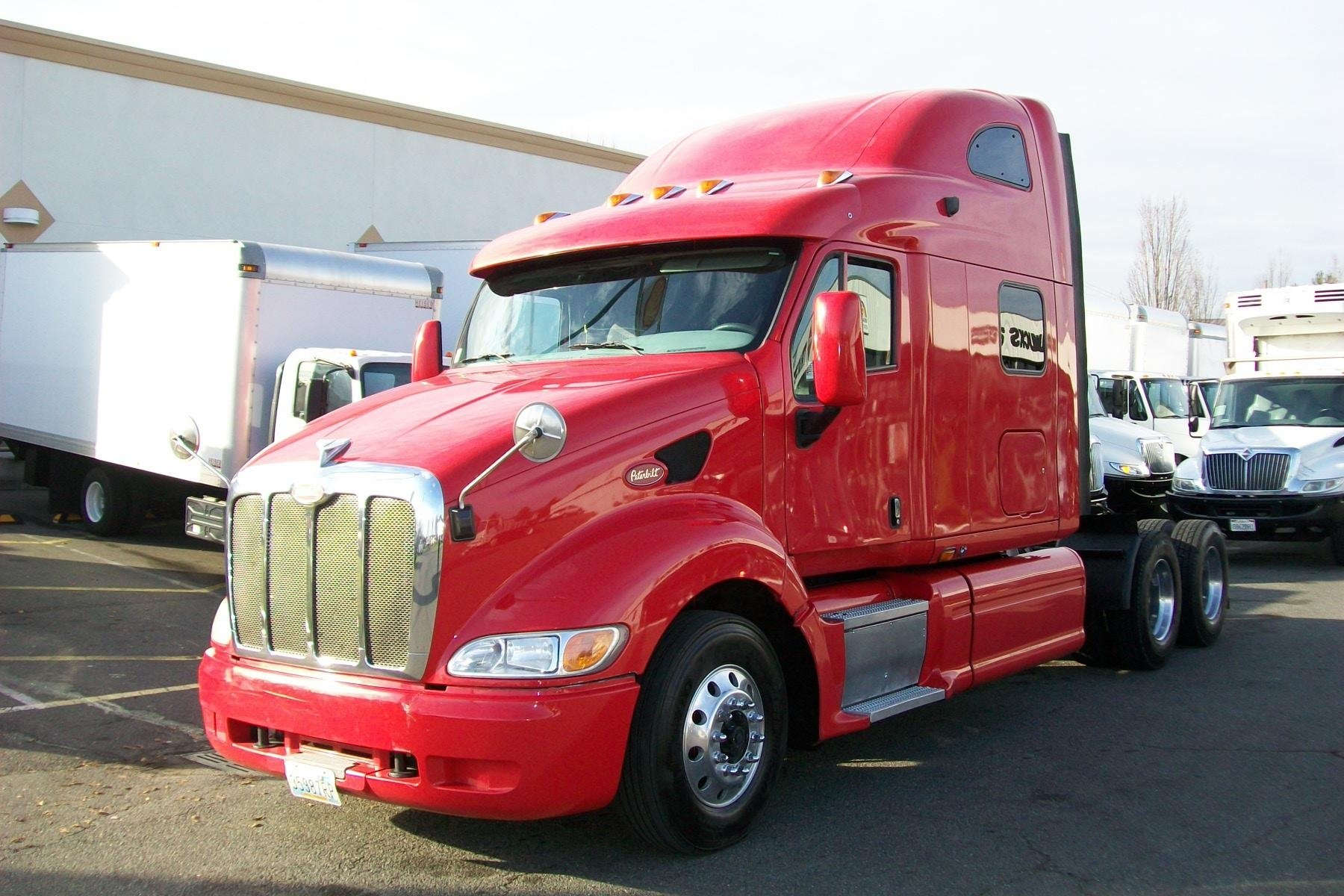 peterbilt, Semi, Tractor, Transport, Truck Wallpaper