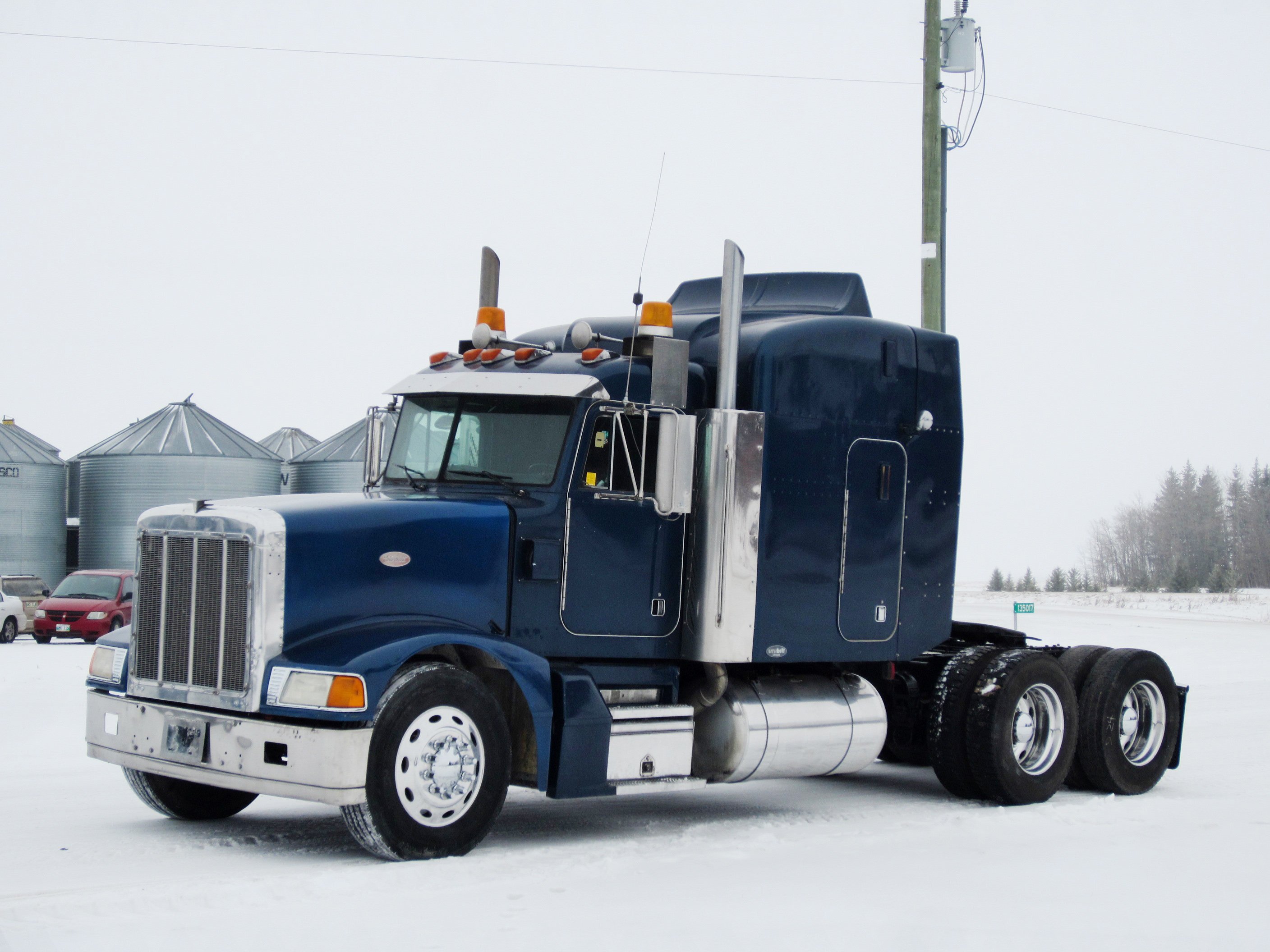 peterbilt, Semi, Tractor, Transport, Truck Wallpaper