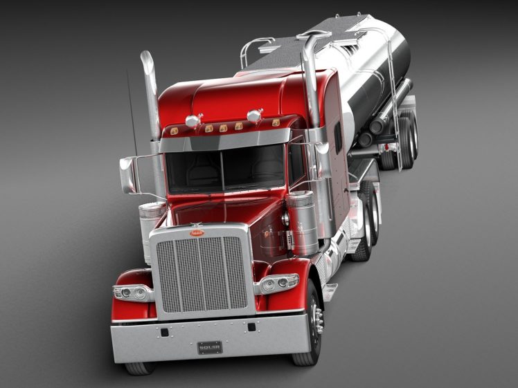 Peterbilt, Semi, Tractor, Transport, Truck