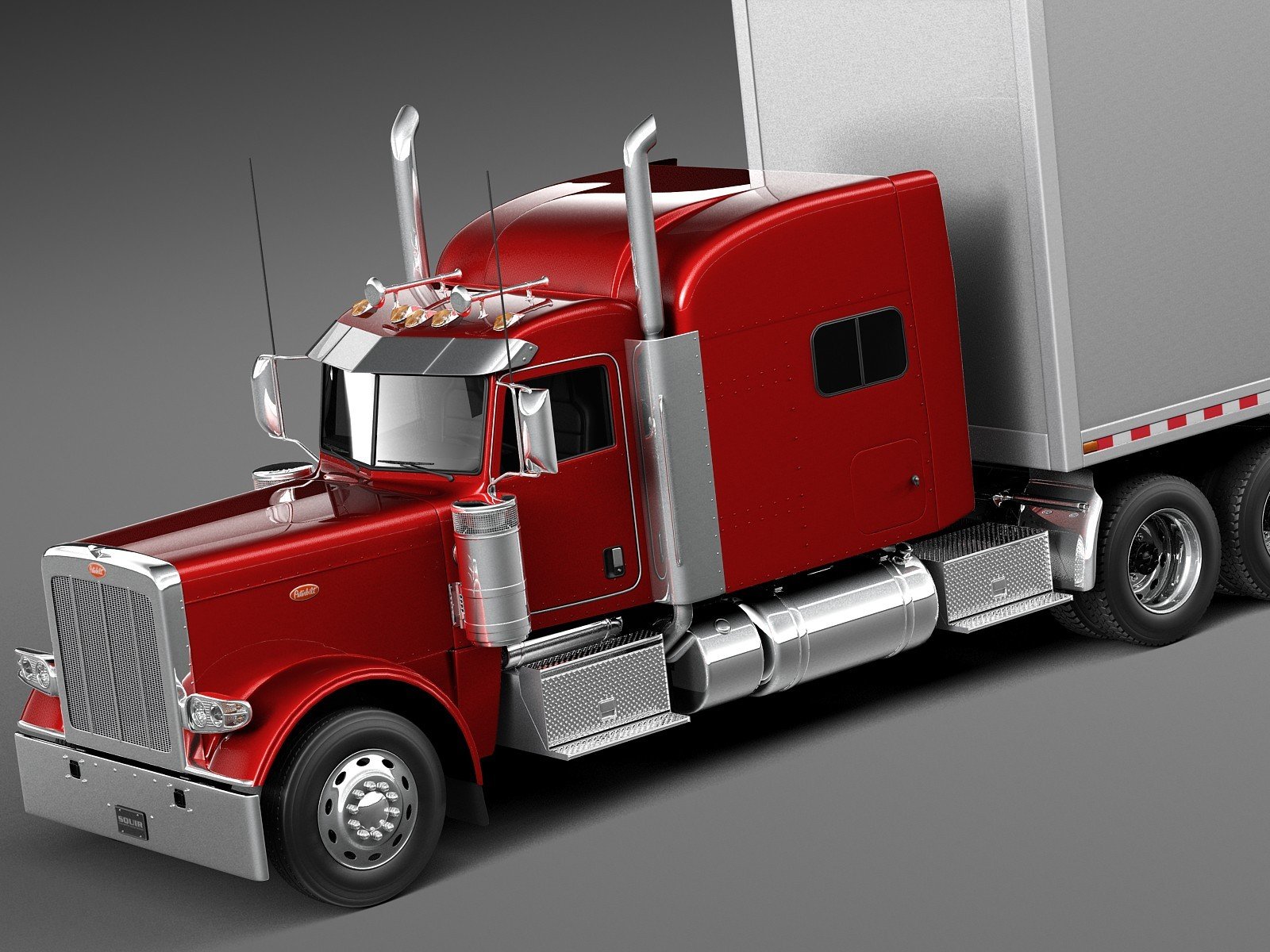 peterbilt, Semi, Tractor, Transport, Truck Wallpapers HD / Desktop and ...