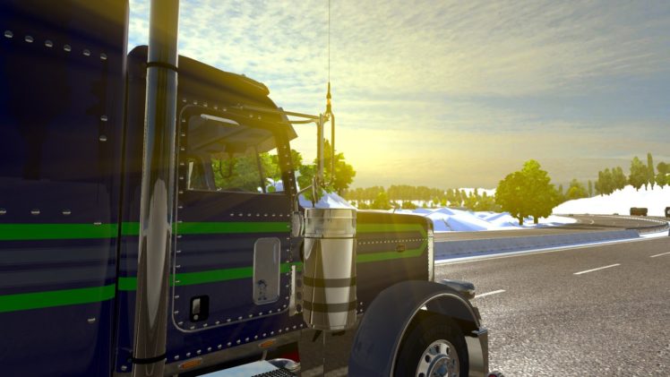 peterbilt, Semi, Tractor, Transport, Truck HD Wallpaper Desktop Background