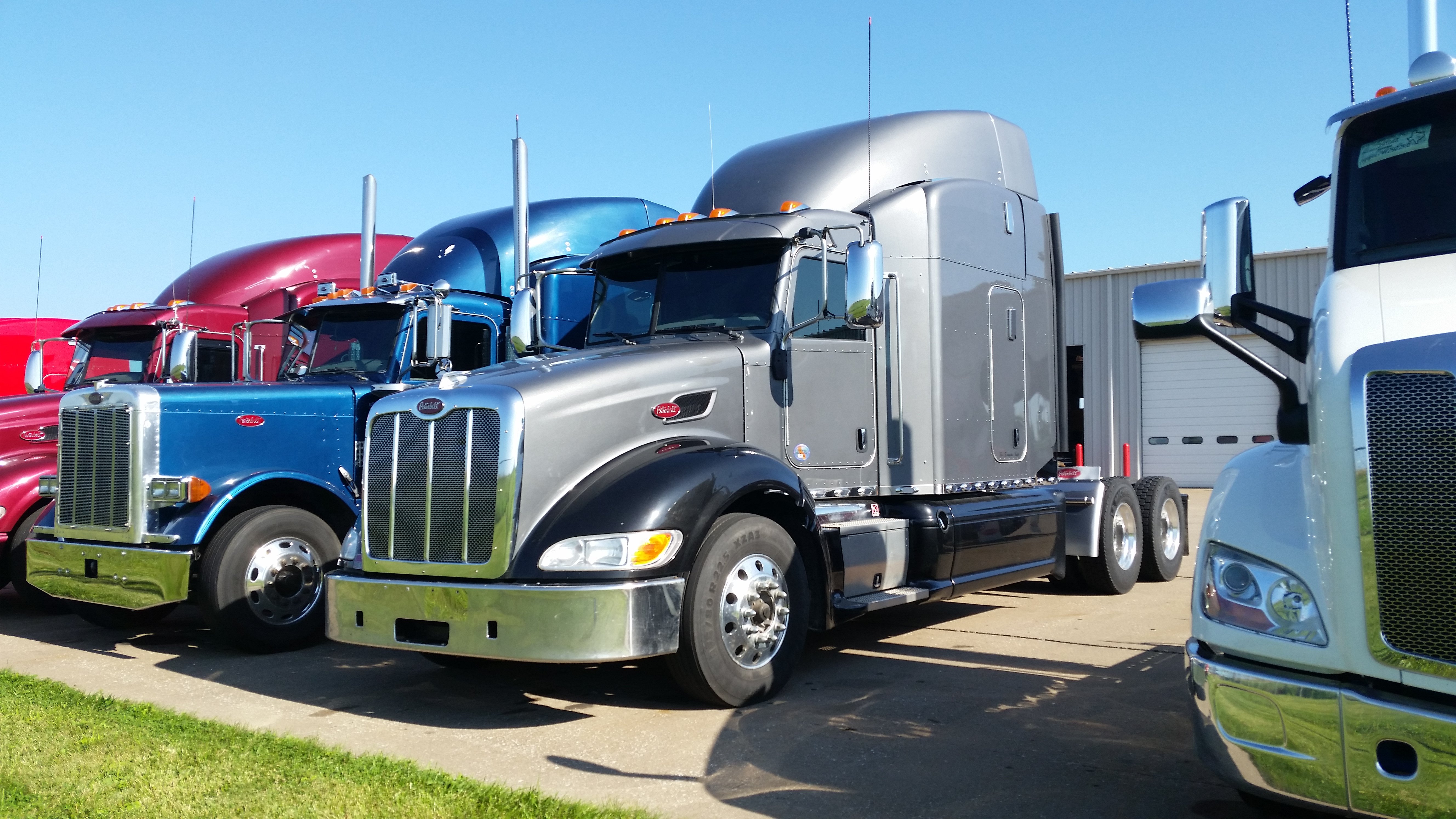 peterbilt, Semi, Tractor, Transport, Truck Wallpaper