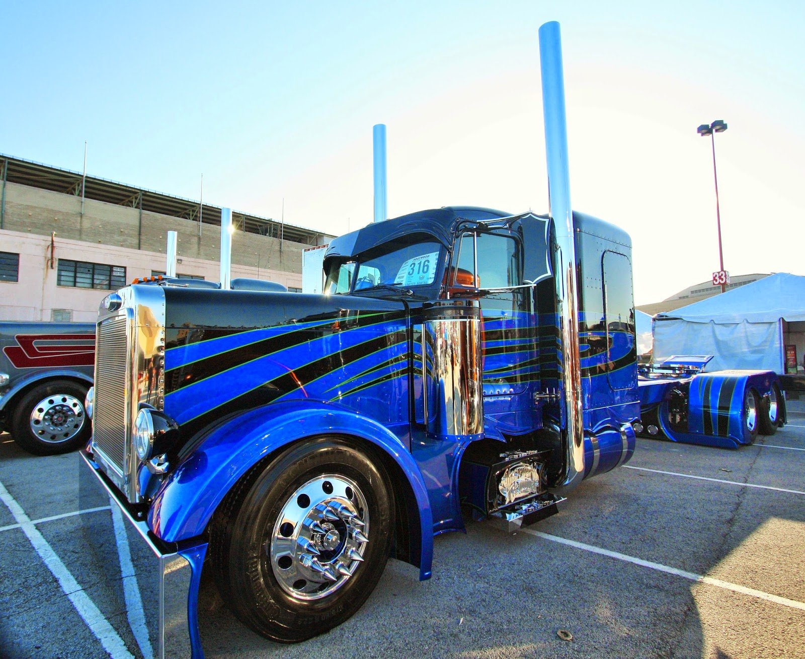 peterbilt, Semi, Tractor, Transport, Truck Wallpaper