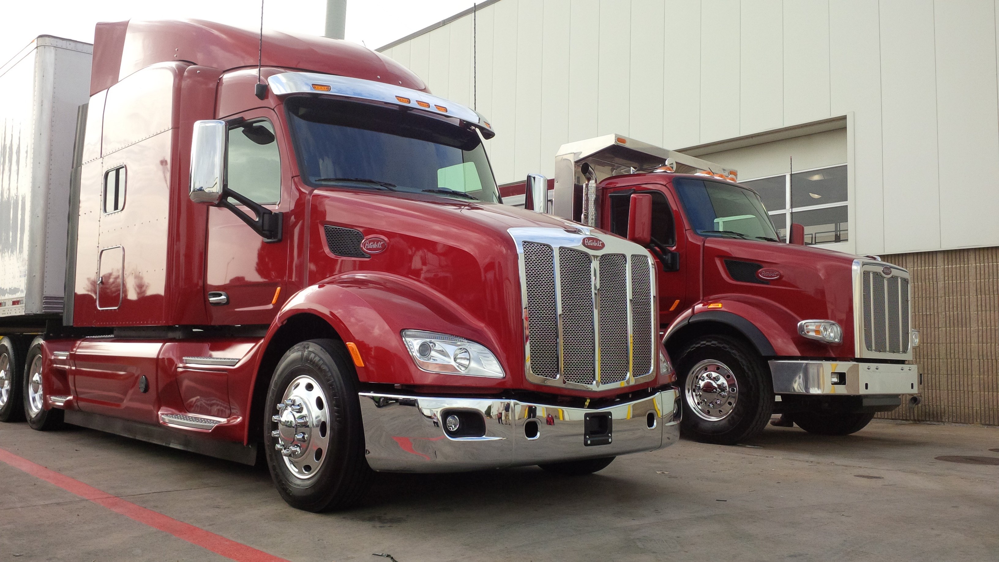 peterbilt, Semi, Tractor, Transport, Truck Wallpaper