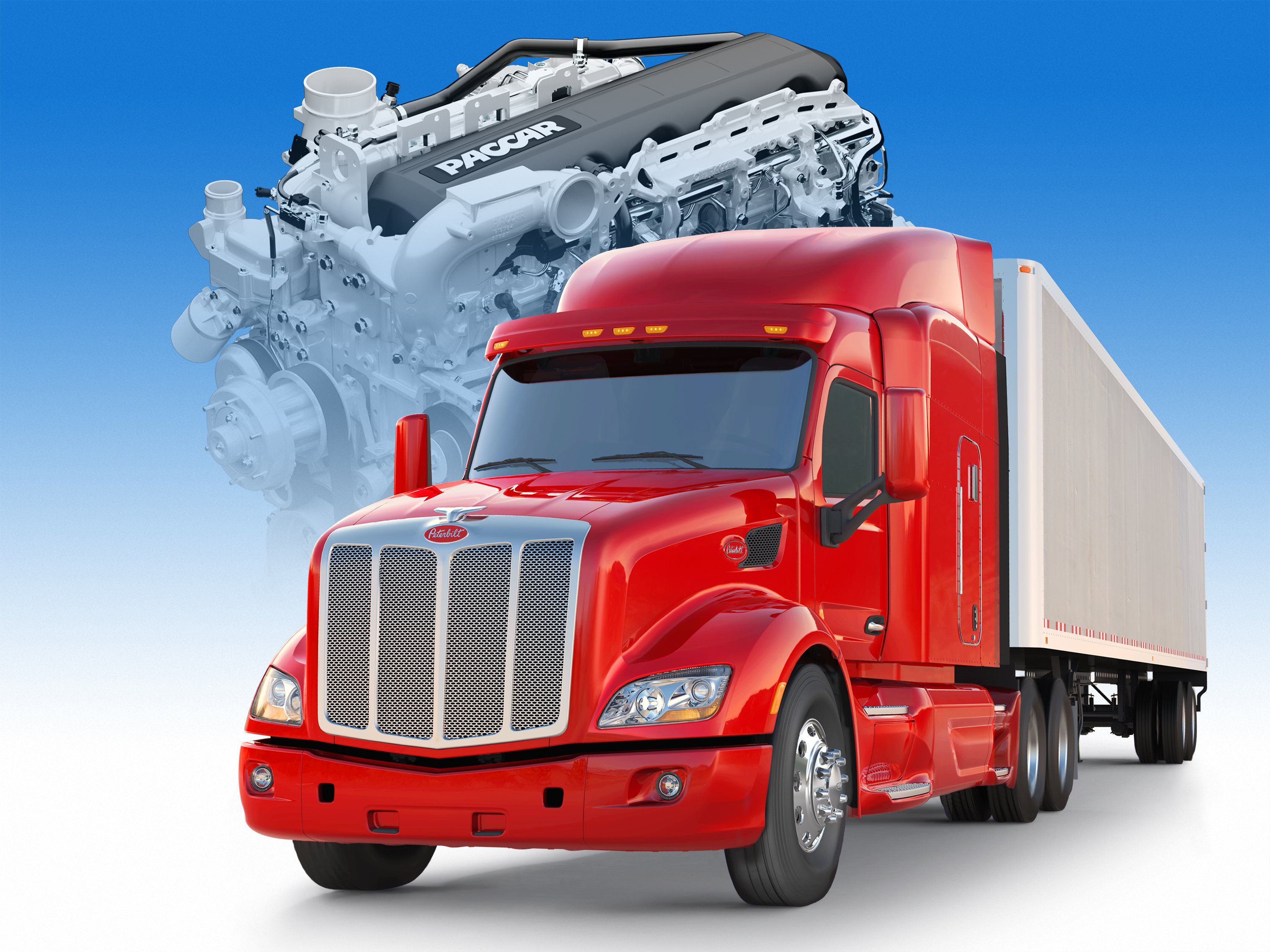 peterbilt, Semi, Tractor, Transport, Truck Wallpaper