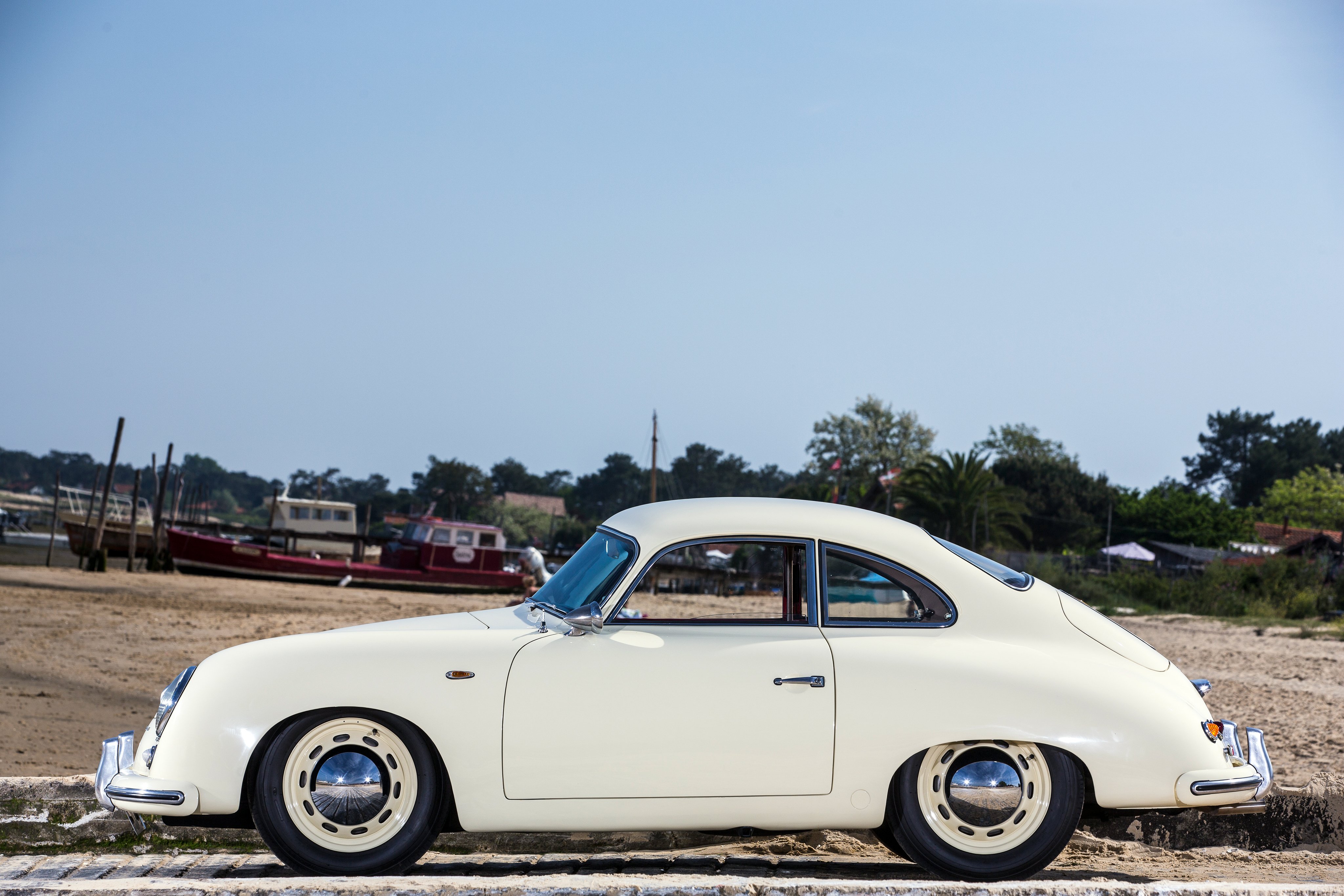 1954, Porsche, 356, 1500, Coupe, Reutter, Retro, Classic Wallpaper