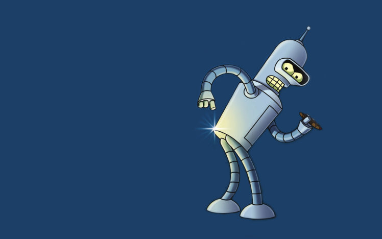 futurama, Robot, Bender, Humor HD Wallpaper Desktop Background