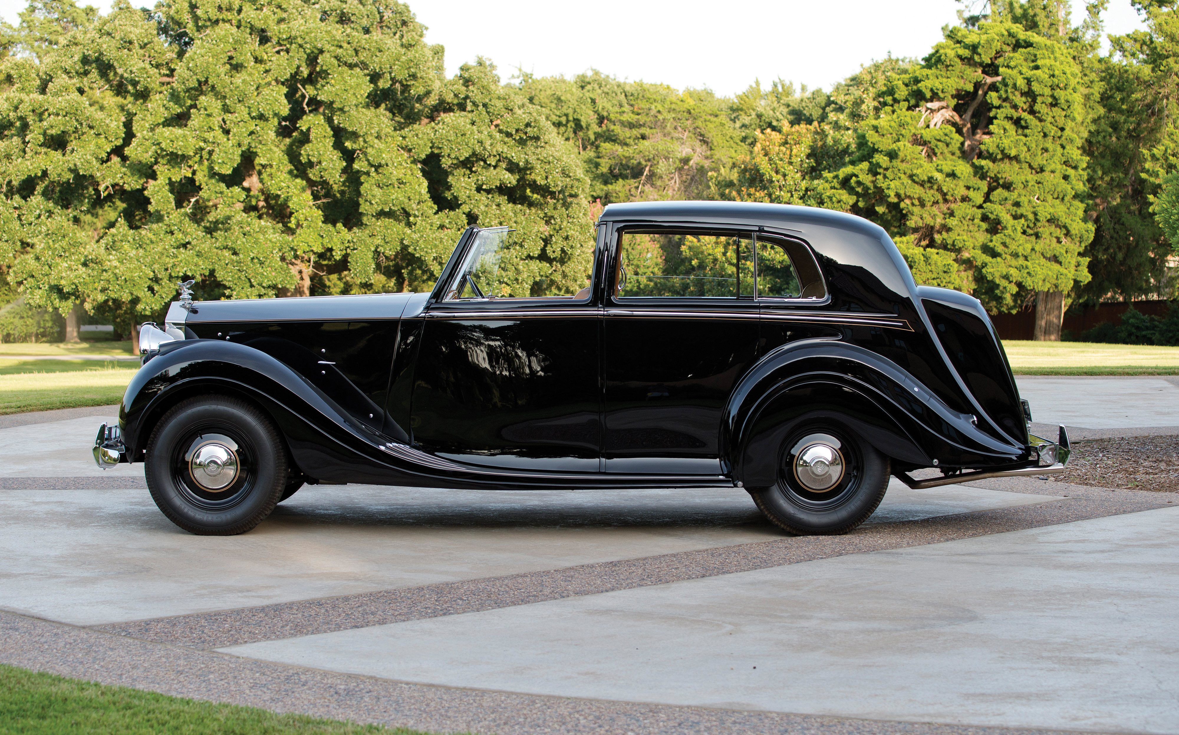 1948, Rolls, Royce, Silver, Wraith, Sedanca, De, Ville, Mulliner, Luxury, Retro Wallpaper