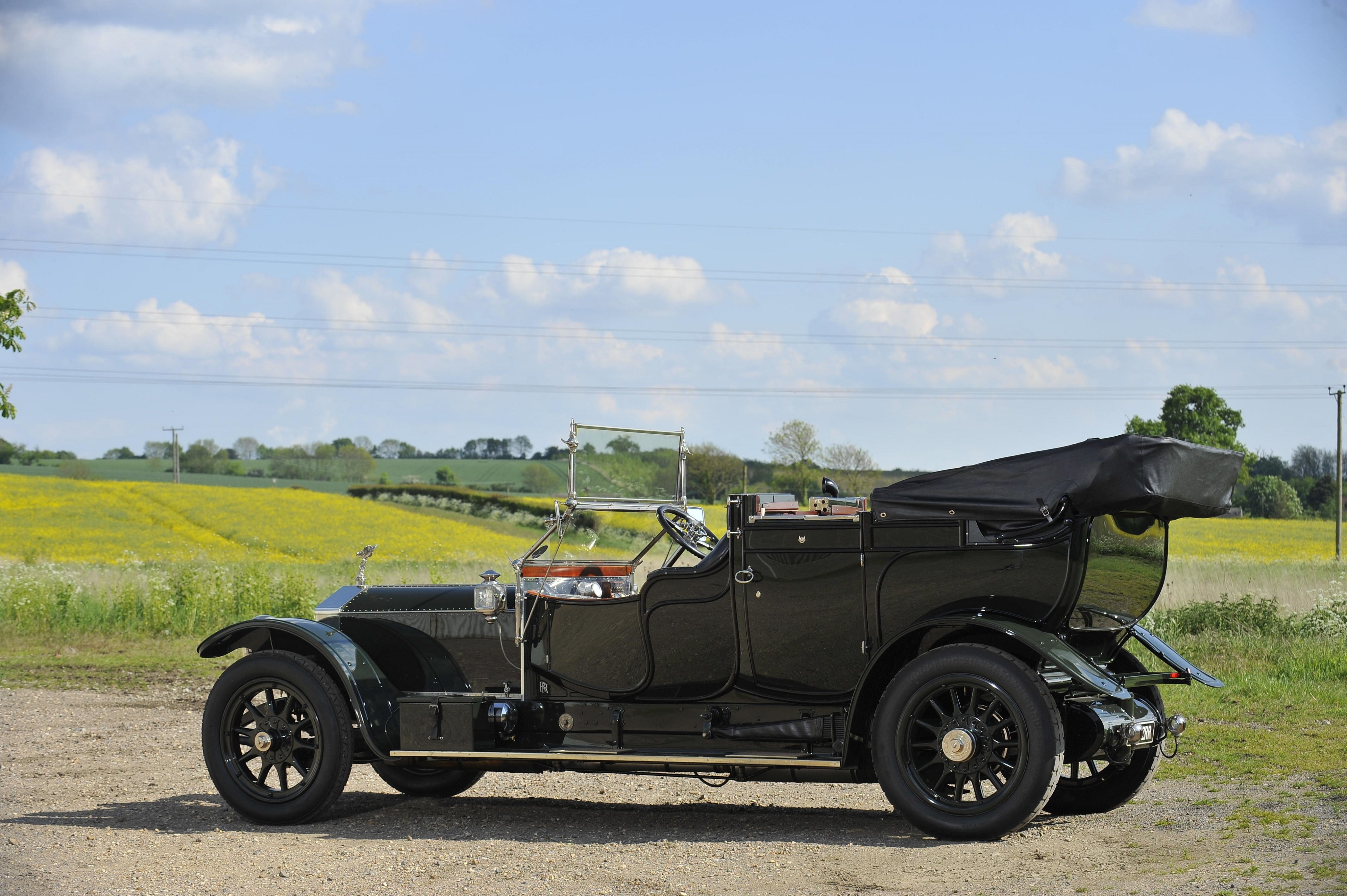 1912, Rolls, Royce, Silver, Ghost, 40 50, Cabriolet, Barker, Luxury, Retro, Vintage Wallpaper