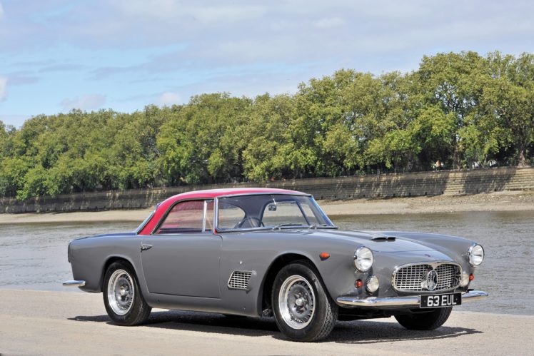1964, Maserati, 3500, G t, Coupe, Uk spec, Am101, Classic, Supercar HD Wallpaper Desktop Background