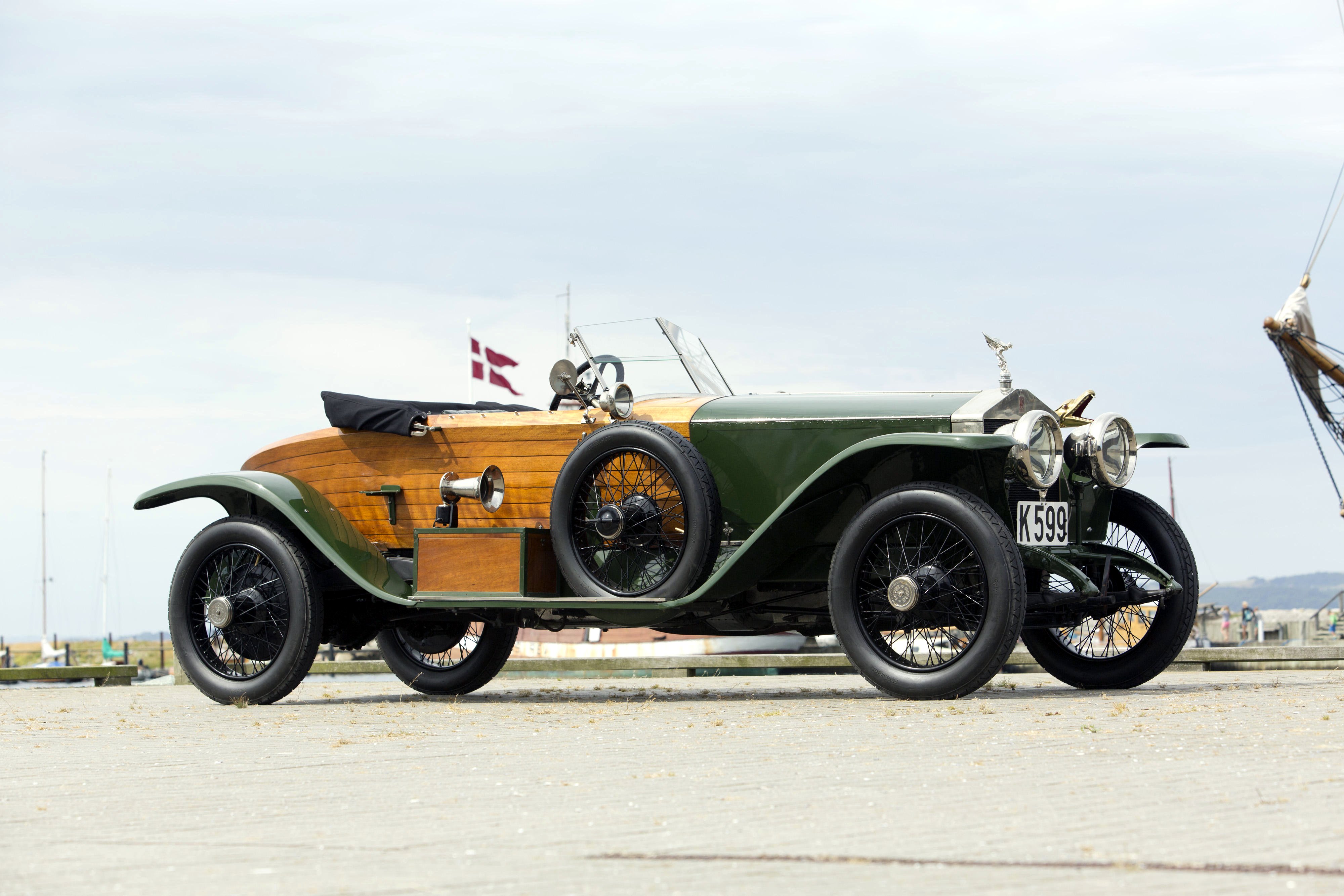 1914, Rolls, Royce, Silver, Ghost, Boattail, Skiff, Schebera, Luxury