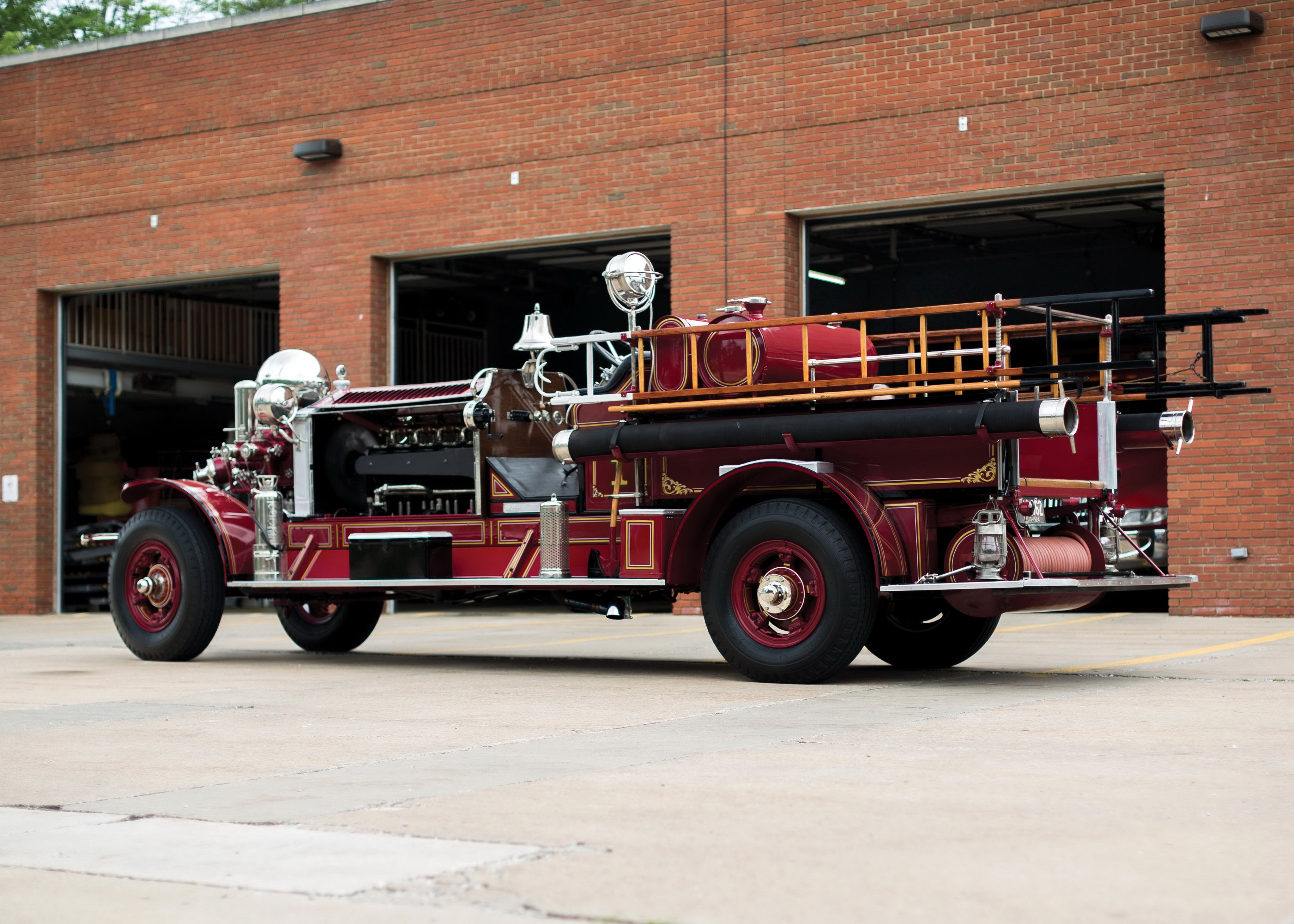 1925, Ahrens fox, N s 4, Firetruck, Emergency, Retro, Vintage, Truck ...