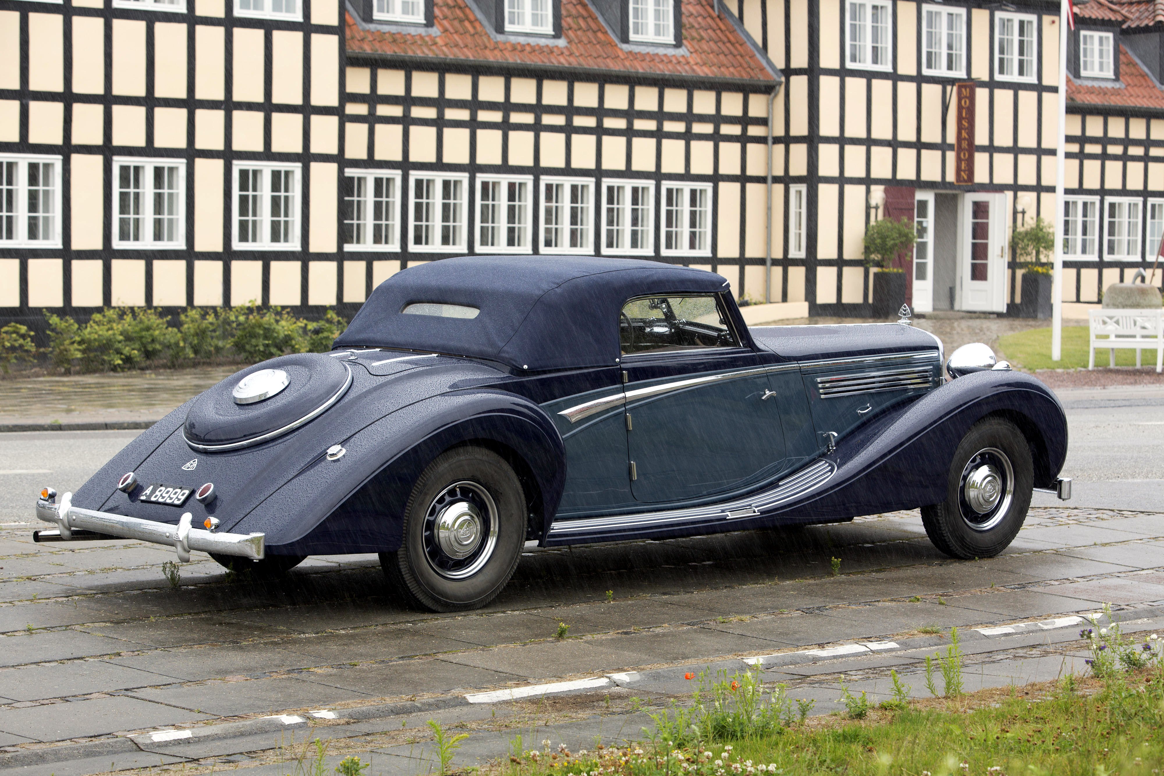 1937, Maybach, Sw38, Special, Roadster, Spohn, Luxury, Retro, Vintage Wallpaper