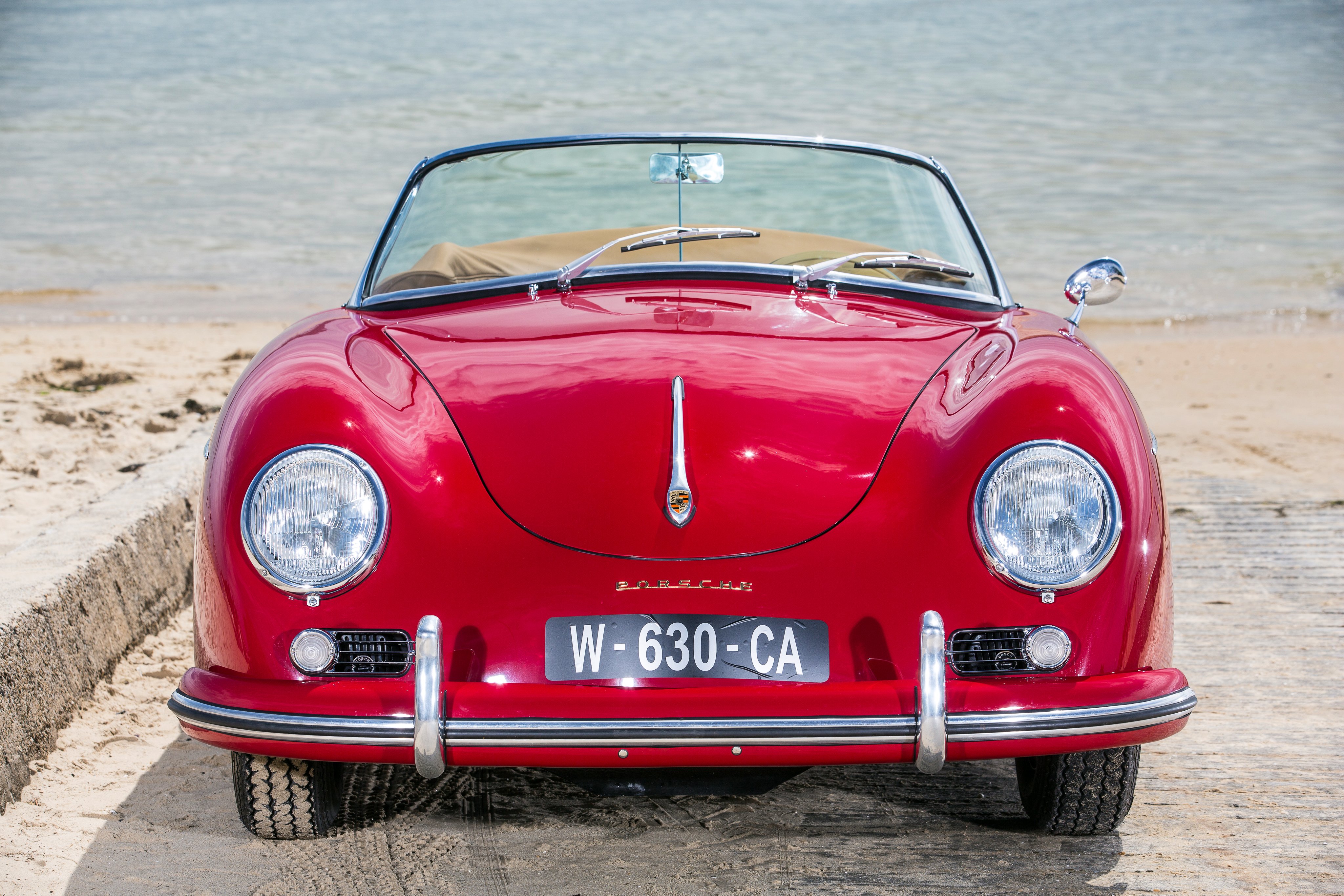 1958, Porsche, 356a, 1600, Super, Convertible, D, Drauz, T 2, Retro Wallpaper