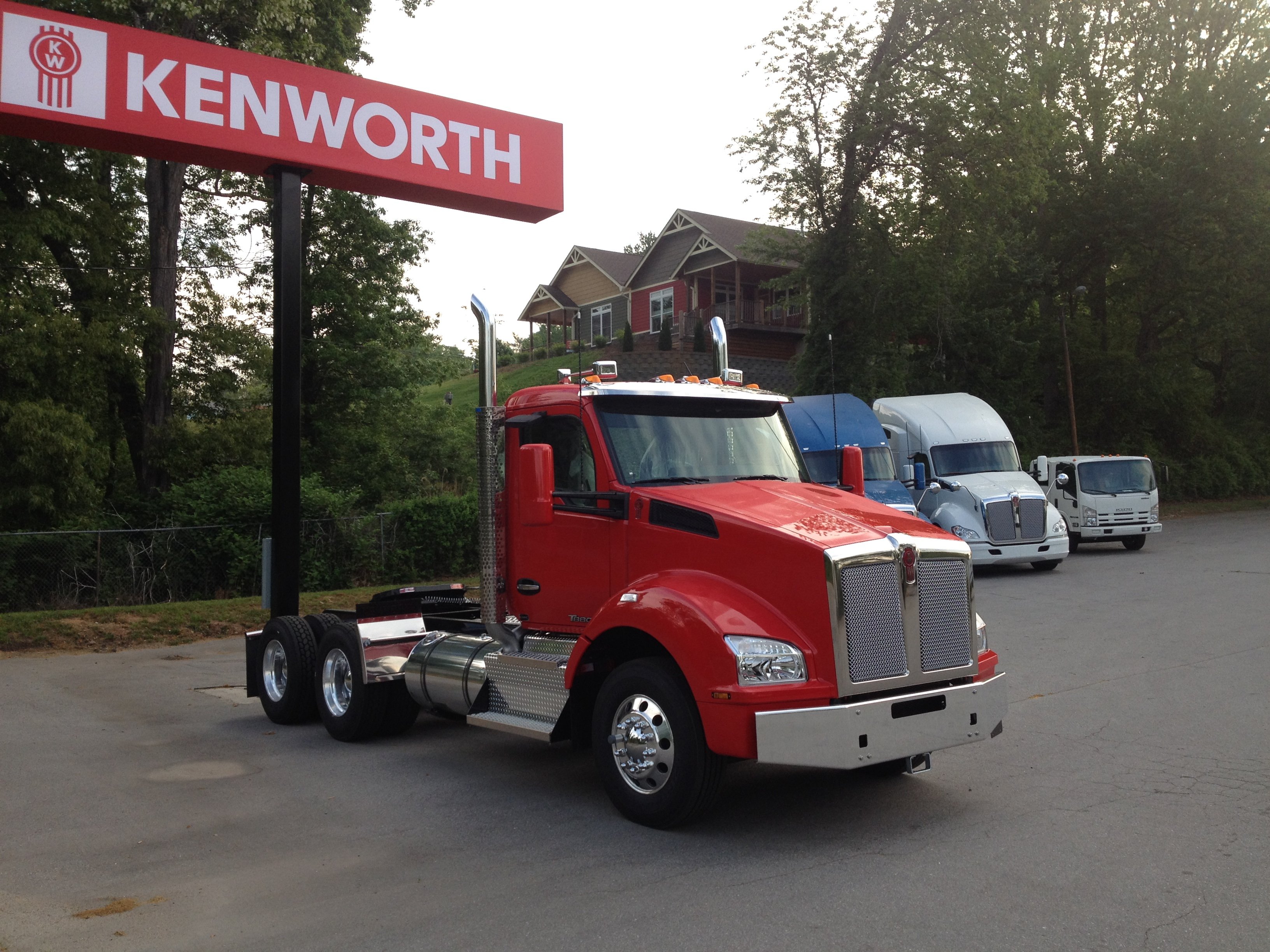 kenworth, Semi, Tractor, Transport Wallpaper