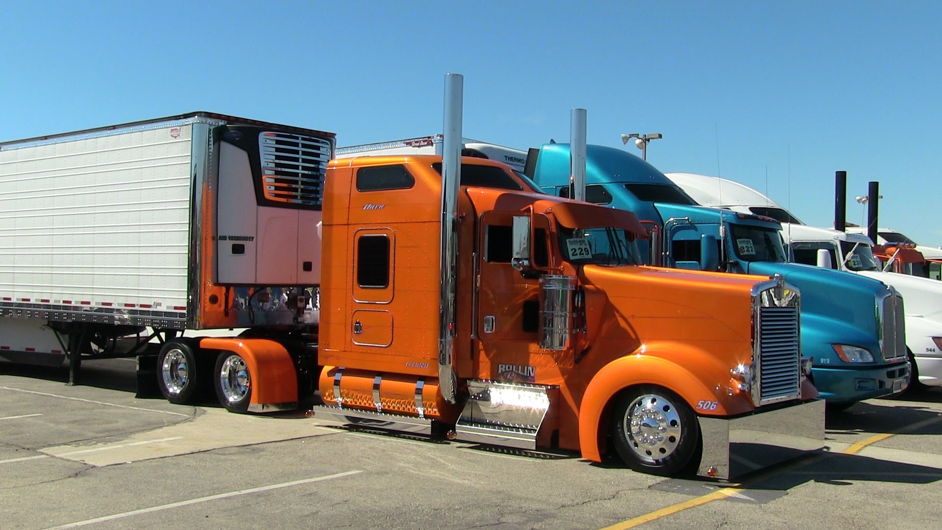 kenworth, Semi, Tractor, Transport Wallpaper