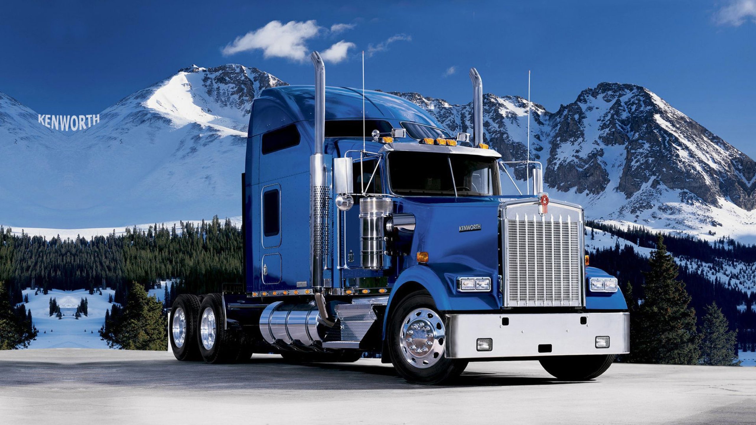 kenworth, Semi, Tractor, Transport Wallpaper