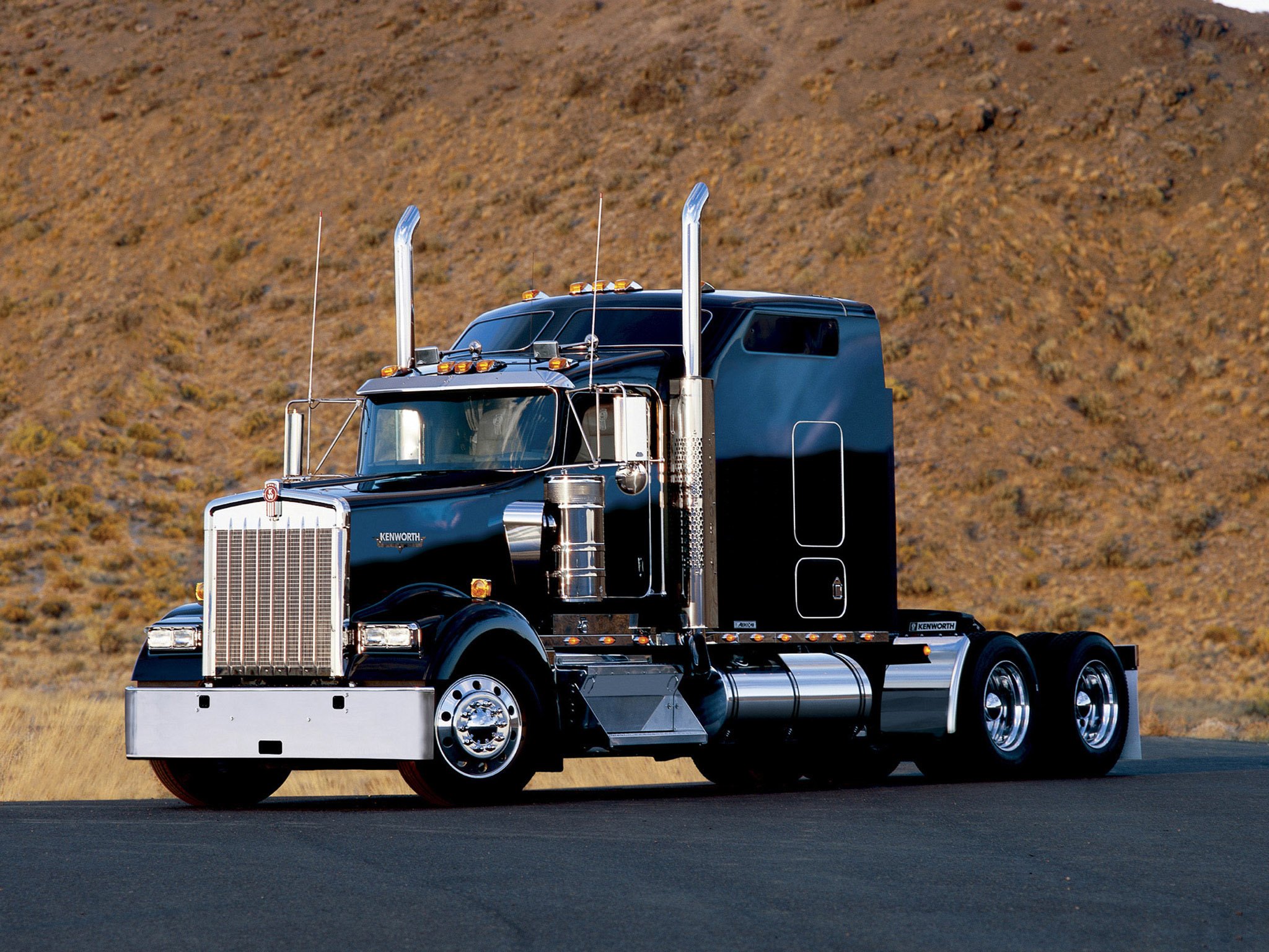 kenworth, Semi, Tractor, Transport Wallpaper