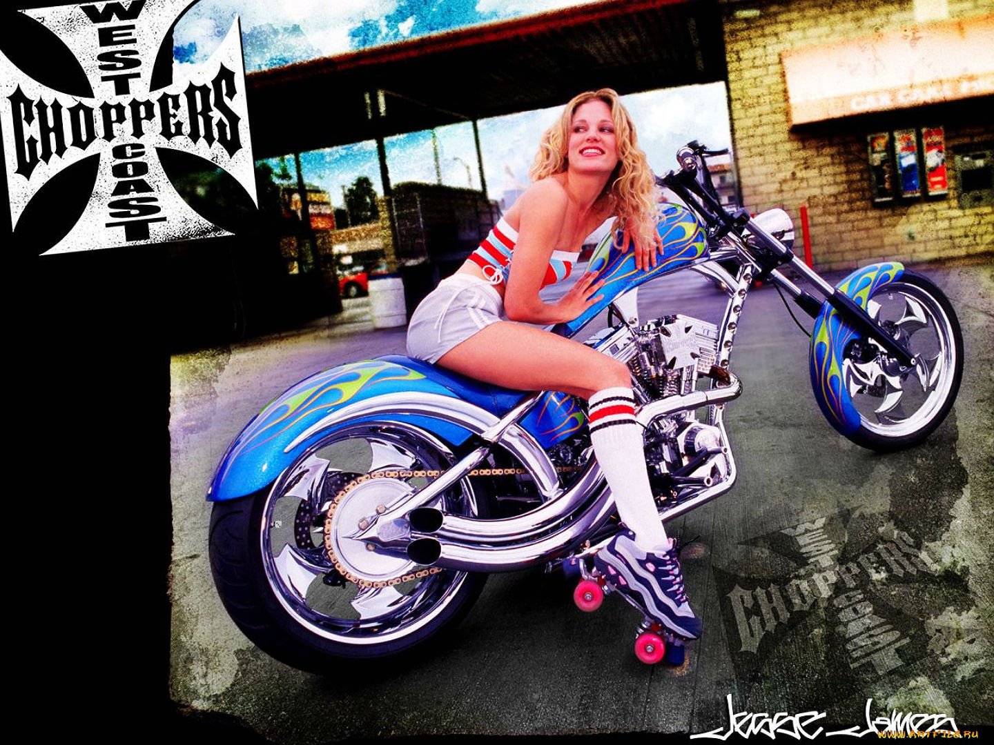 west, Coast, Choppers, Custom, Bike, Motorbike, Motorcycle, Chopper, 1wcc, Poster Wallpaper