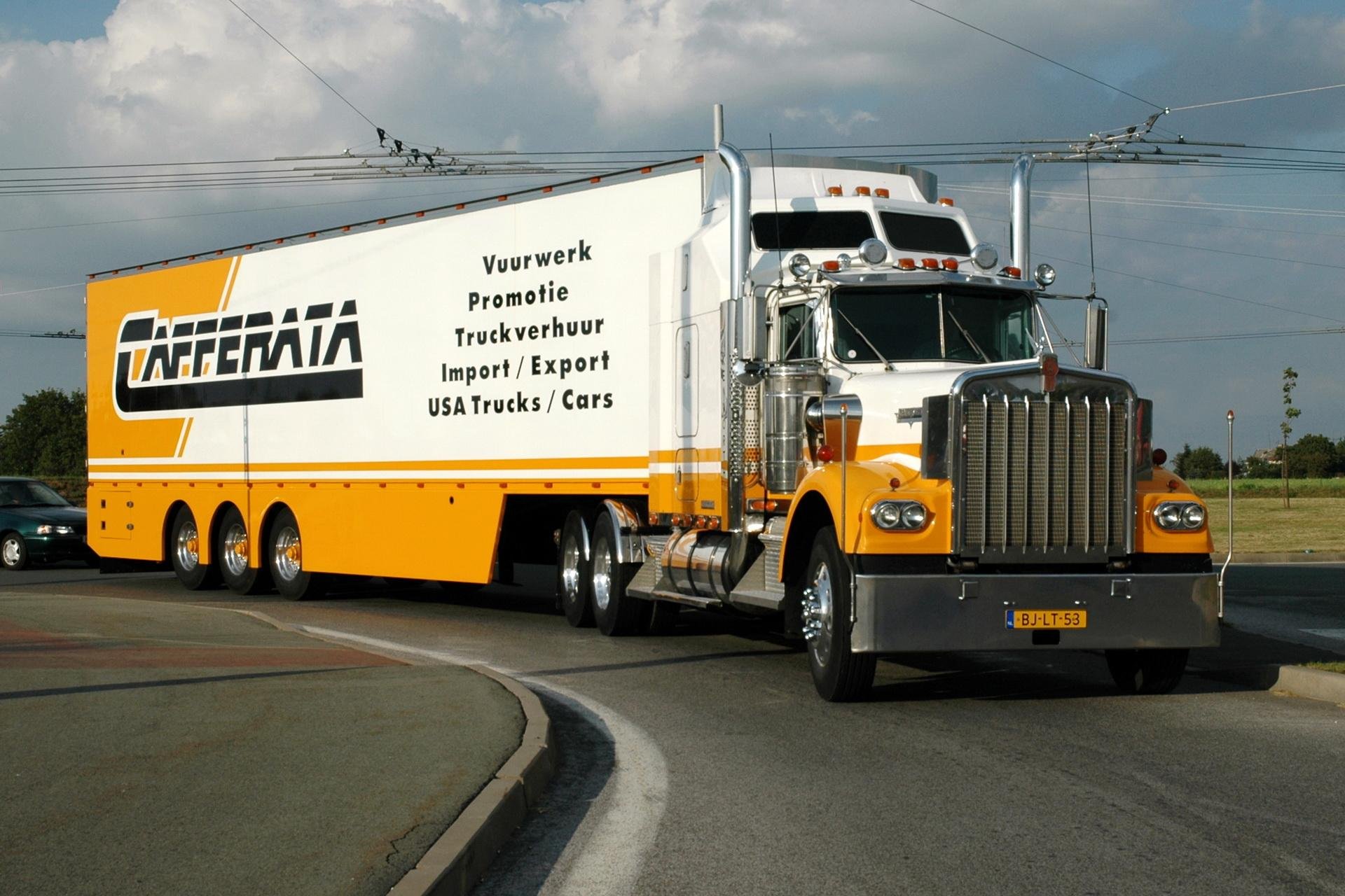 kenworth, Semi, Tractor, Transport Wallpaper