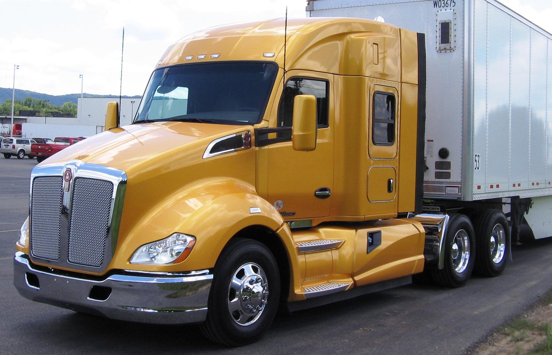 kenworth, Semi, Tractor, Transport Wallpaper