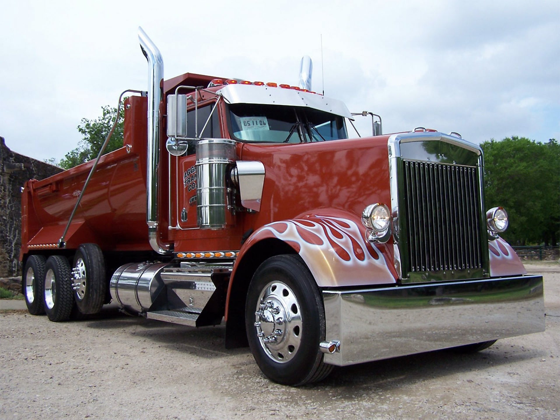 kenworth, Semi, Tractor, Transport Wallpaper