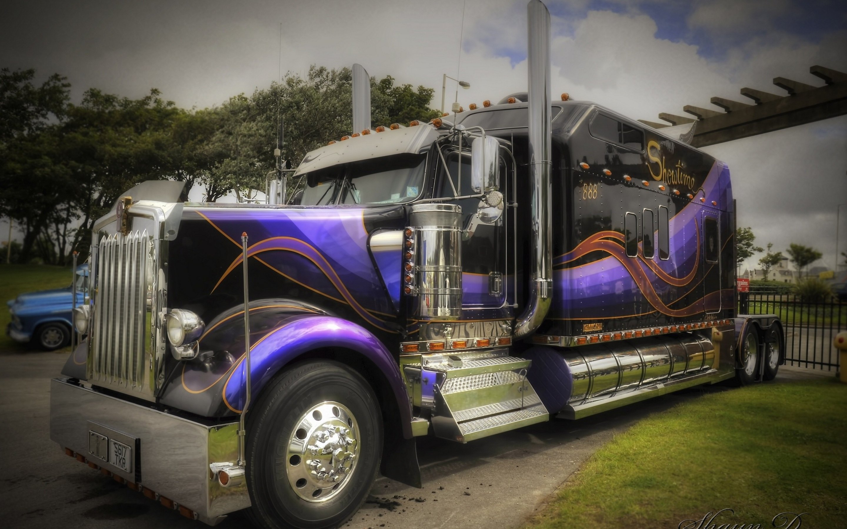 kenworth, Semi, Tractor, Transport Wallpaper