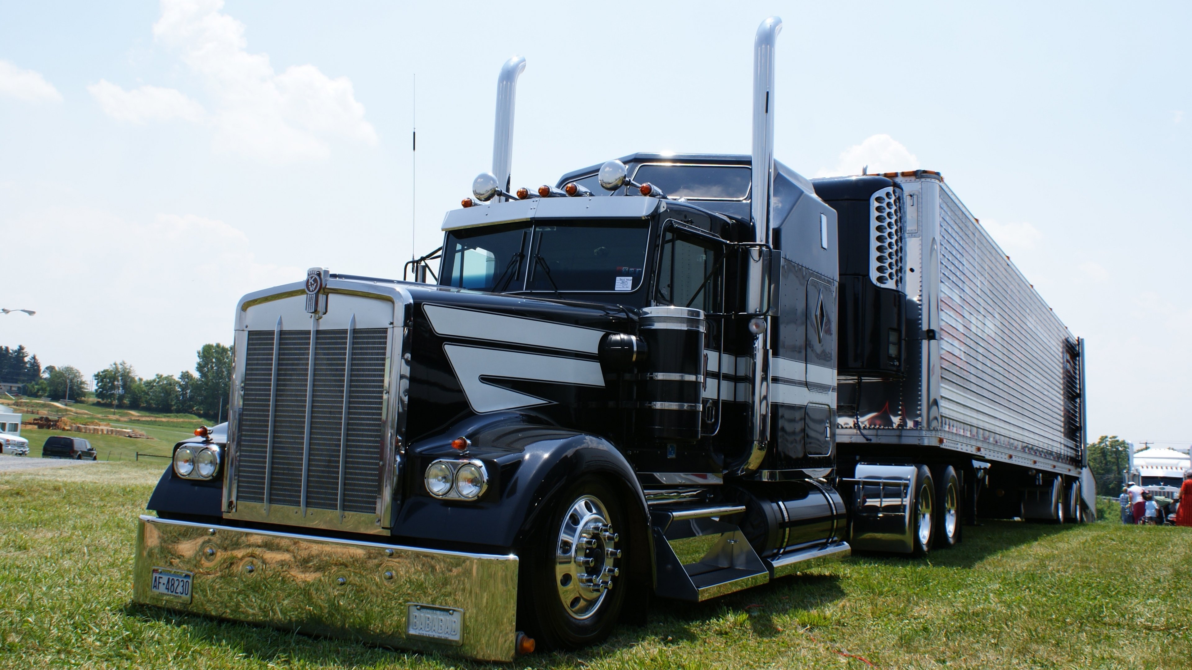 kenworth, Semi, Tractor, Transport Wallpaper