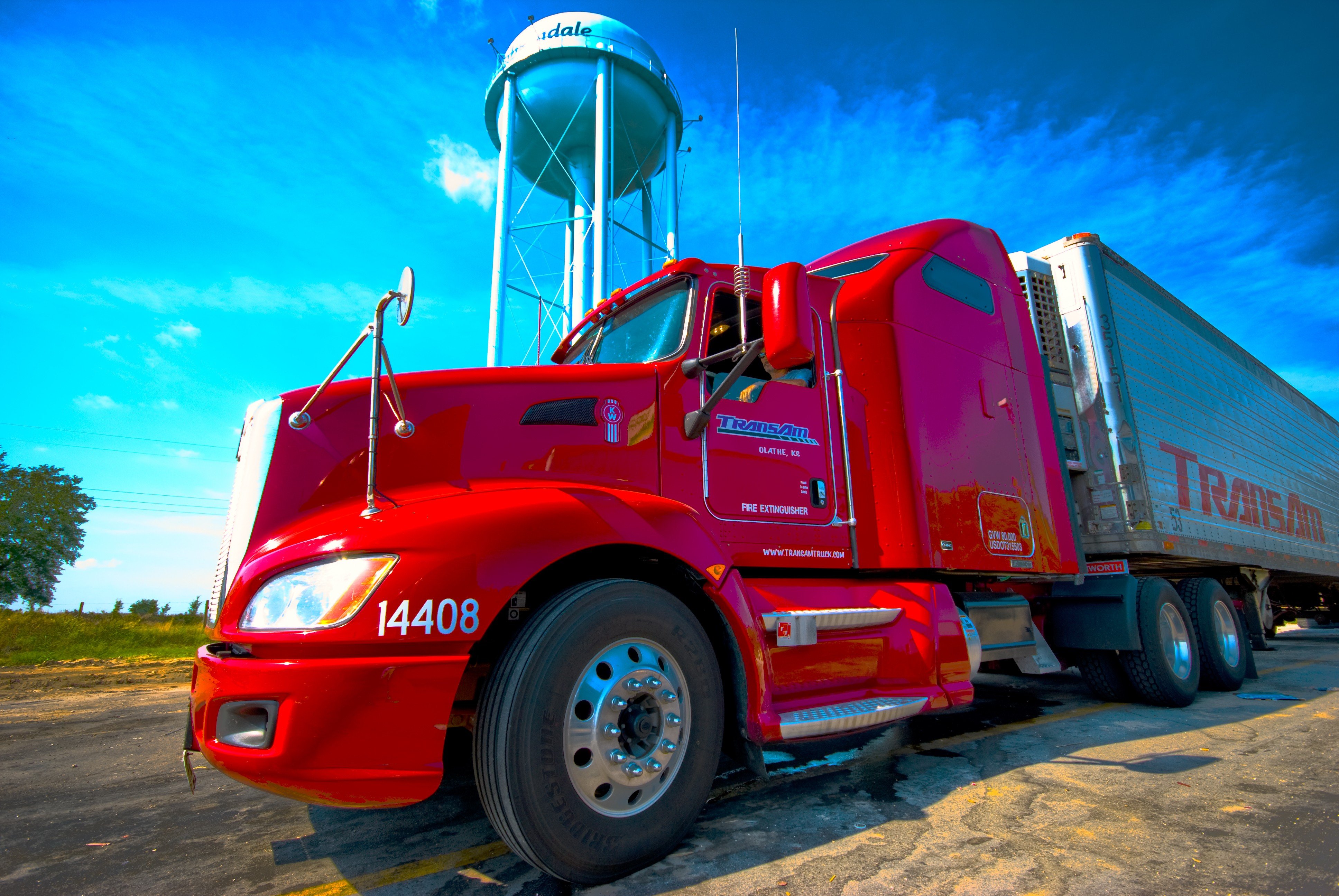 kenworth, Semi, Tractor, Transport Wallpaper