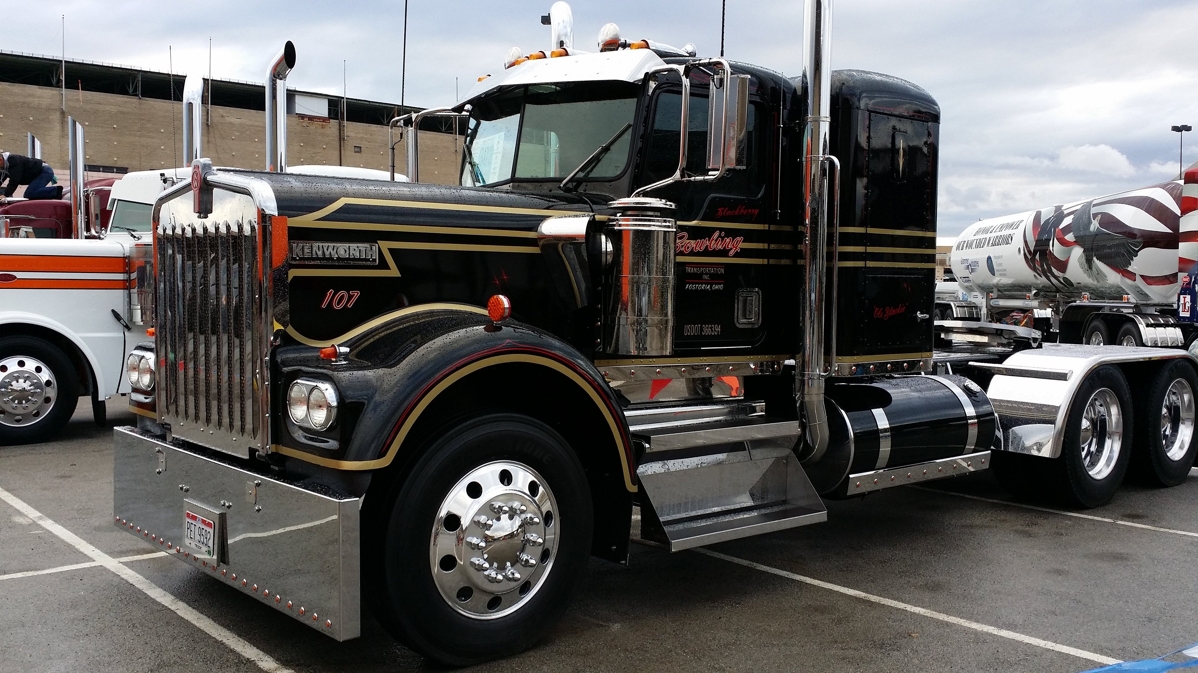 kenworth, Semi, Tractor, Transport Wallpaper