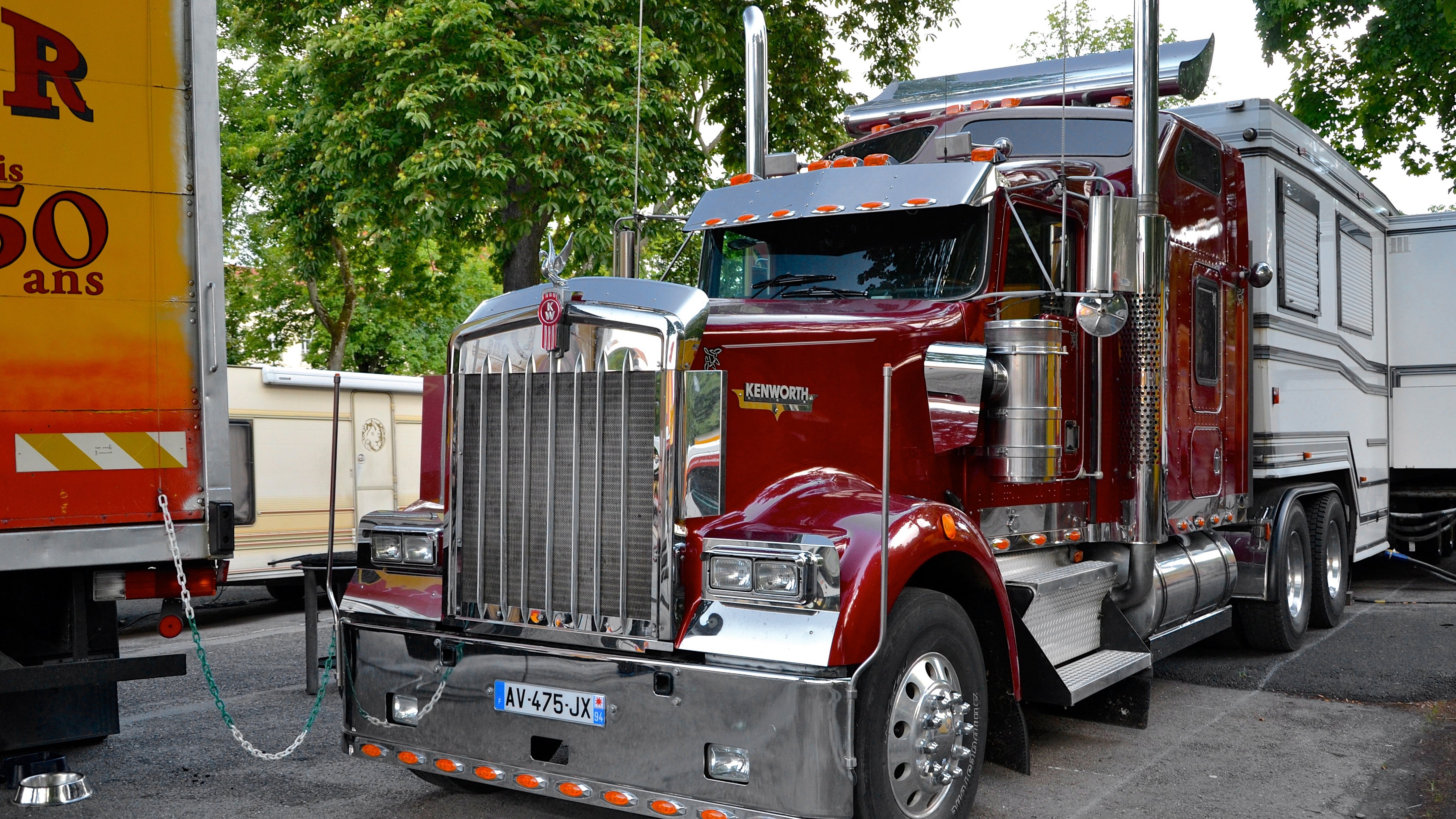 kenworth, Semi, Tractor, Transport Wallpaper