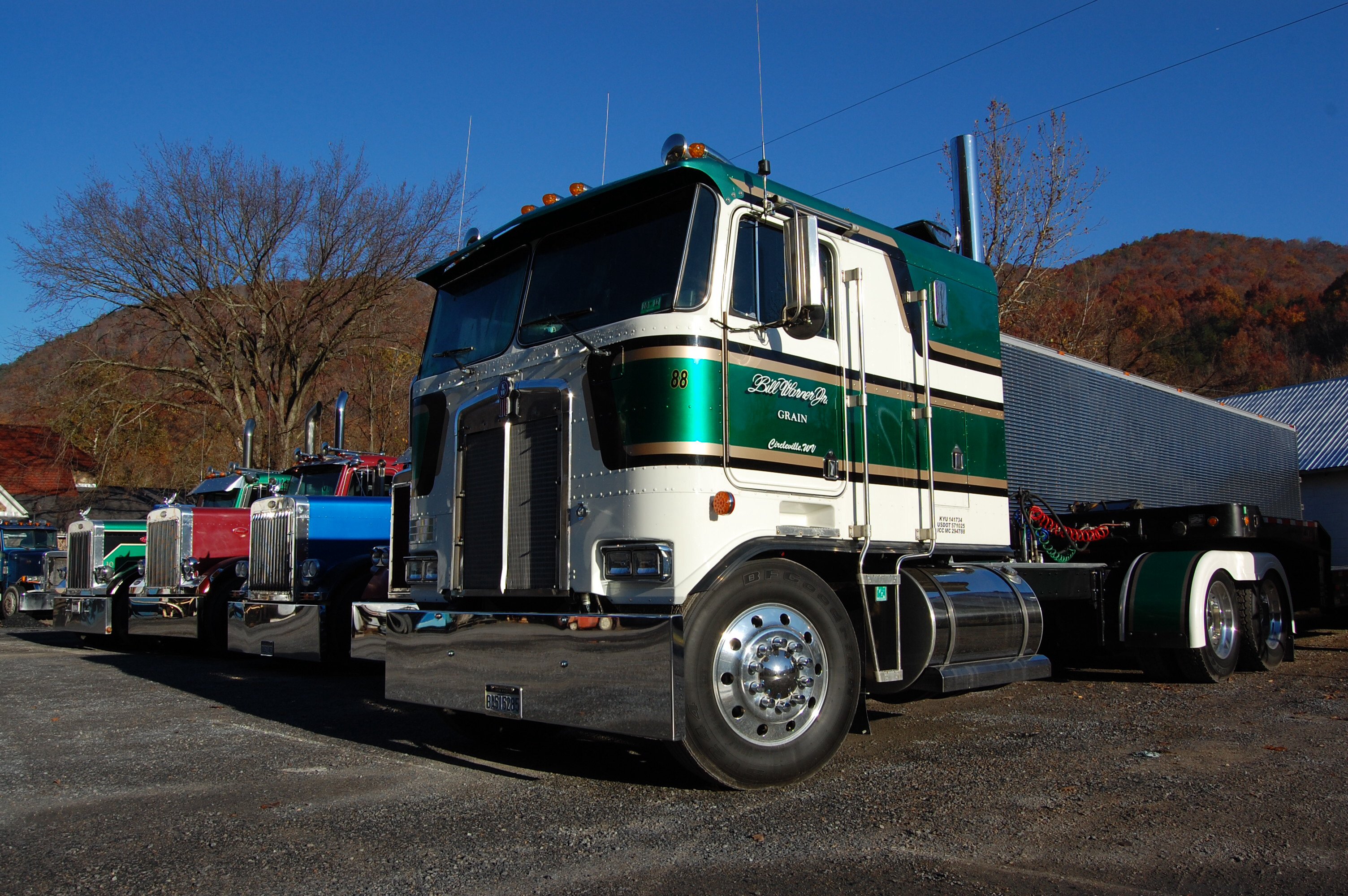 kenworth, Semi, Tractor, Transport Wallpaper