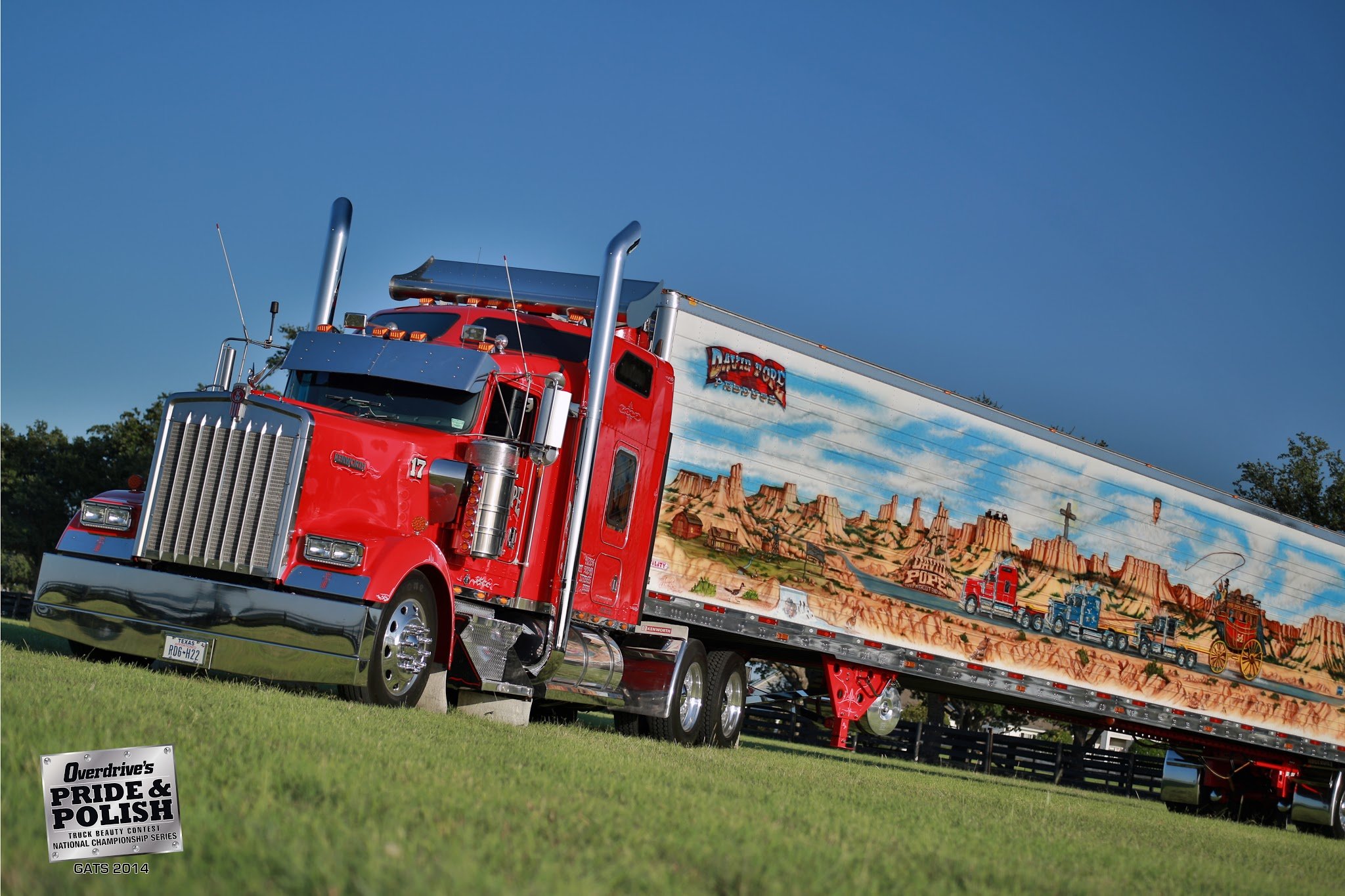 kenworth, Semi, Tractor, Transport Wallpaper