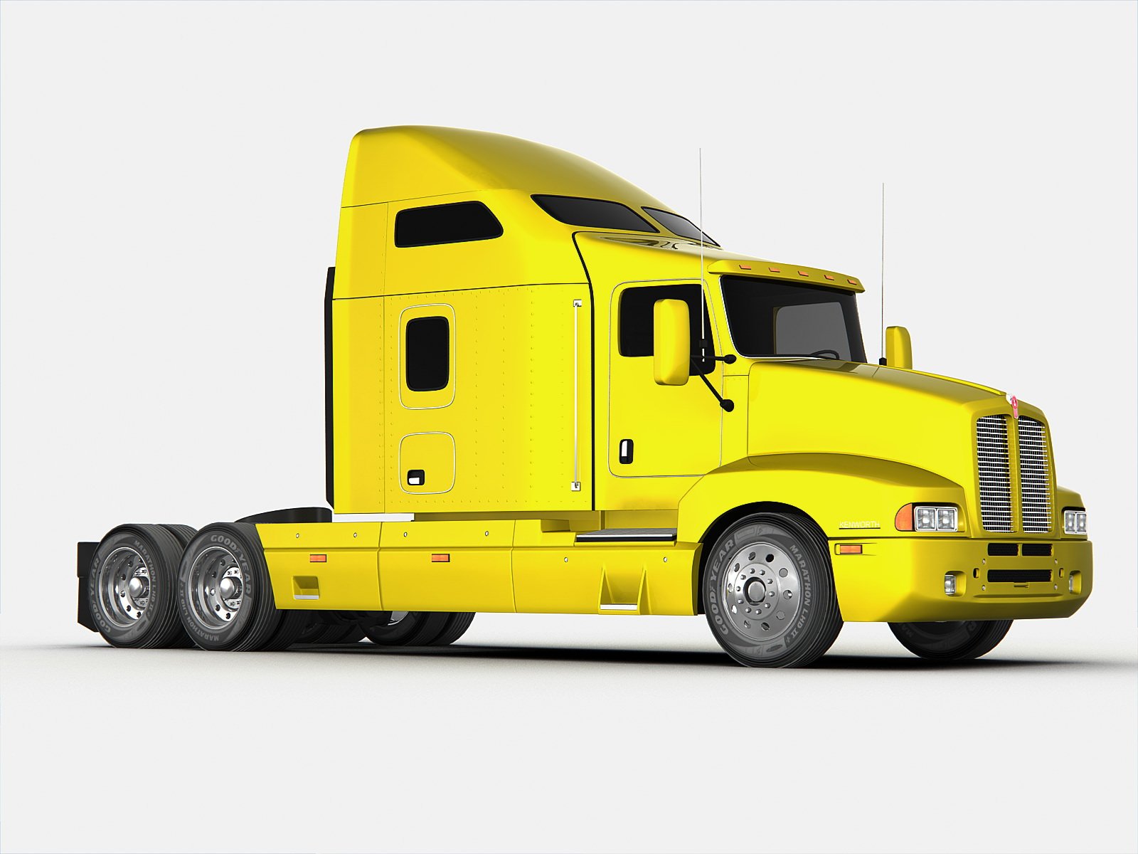 kenworth, Semi, Tractor, Transport Wallpaper