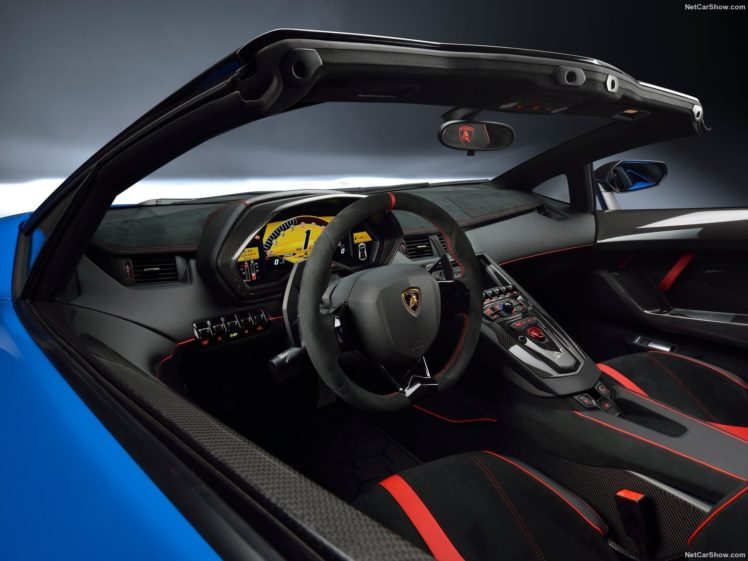 2015, Aventador sv, Cars, Lamborghini, Roadster, Supercars HD Wallpaper Desktop Background