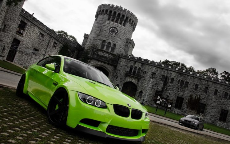 green, Cars, Gray, Bmw, M3, Green, Cars HD Wallpaper Desktop Background