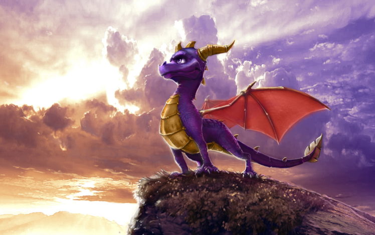 spyro, Fantasy, Dragon, Dragons HD Wallpaper Desktop Background