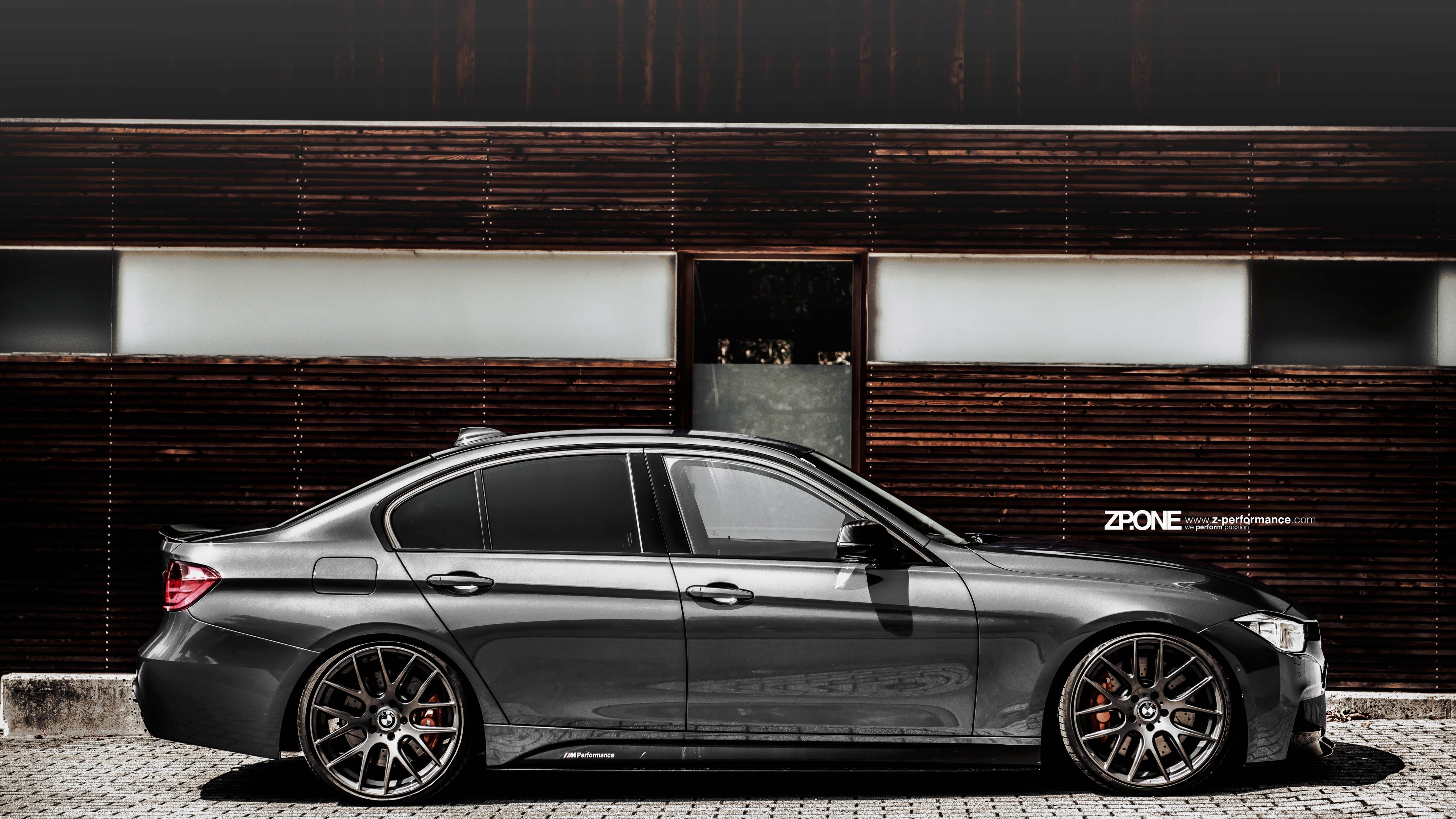 bmw, F30, With, Personalized, Wheels, Uhd Wallpaper