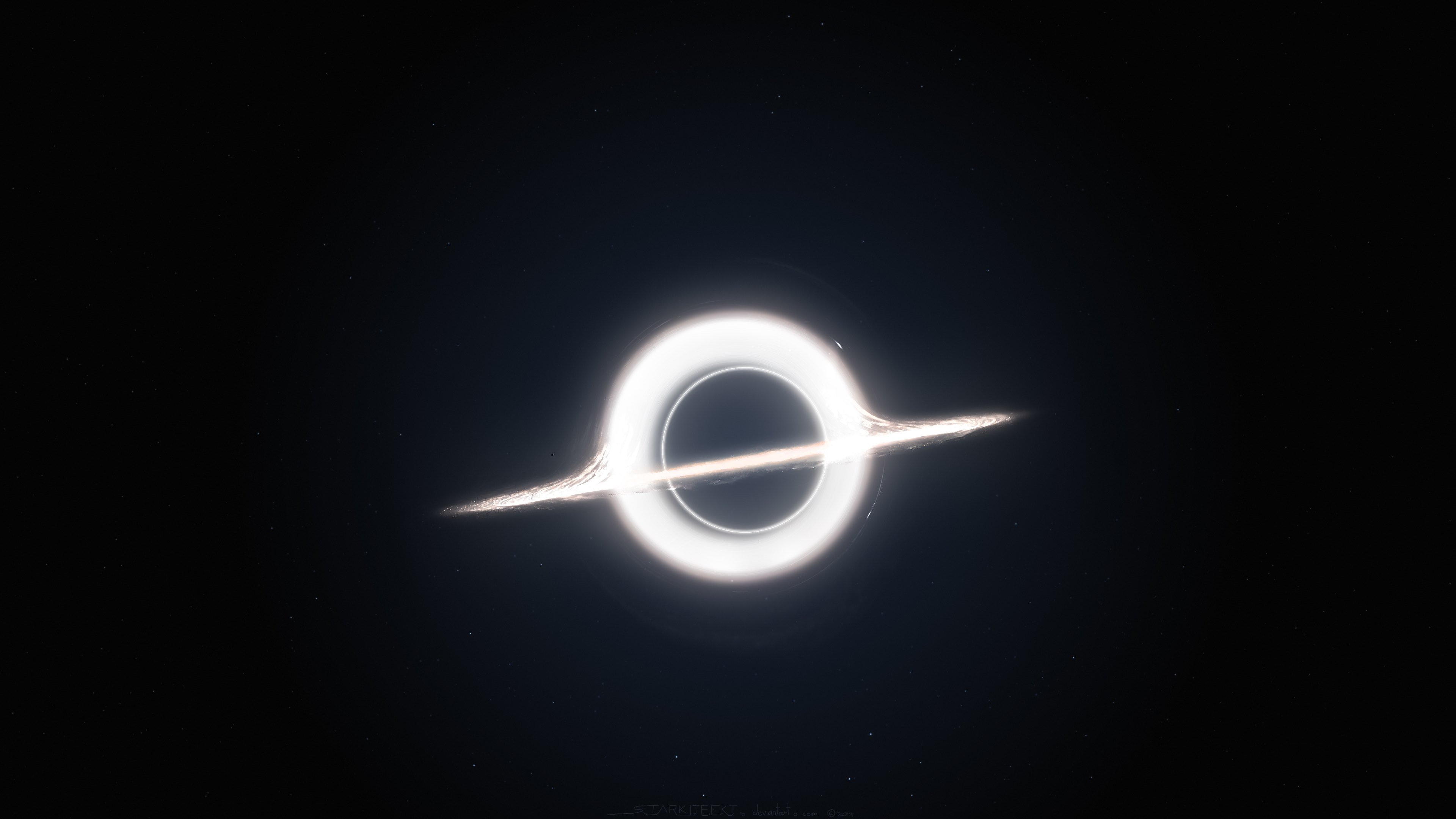 gargantua, Inspired, By, Interstellar, Movie Wallpaper