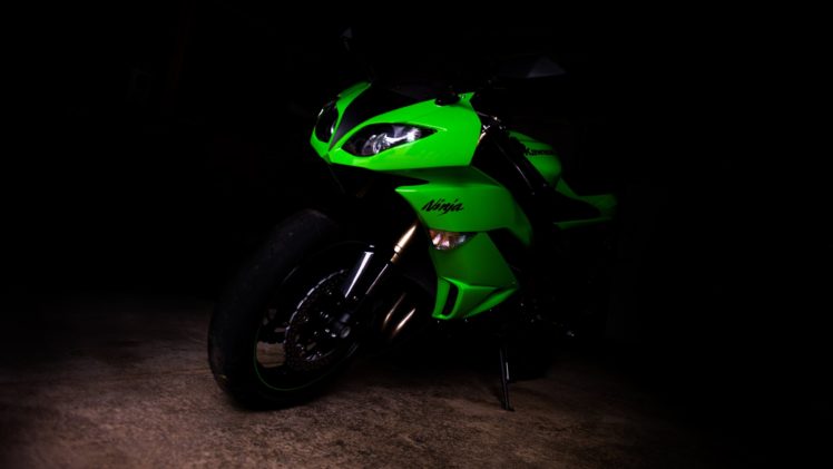 motorcycle, Kawasaki, Ninja, Zx6r HD Wallpaper Desktop Background