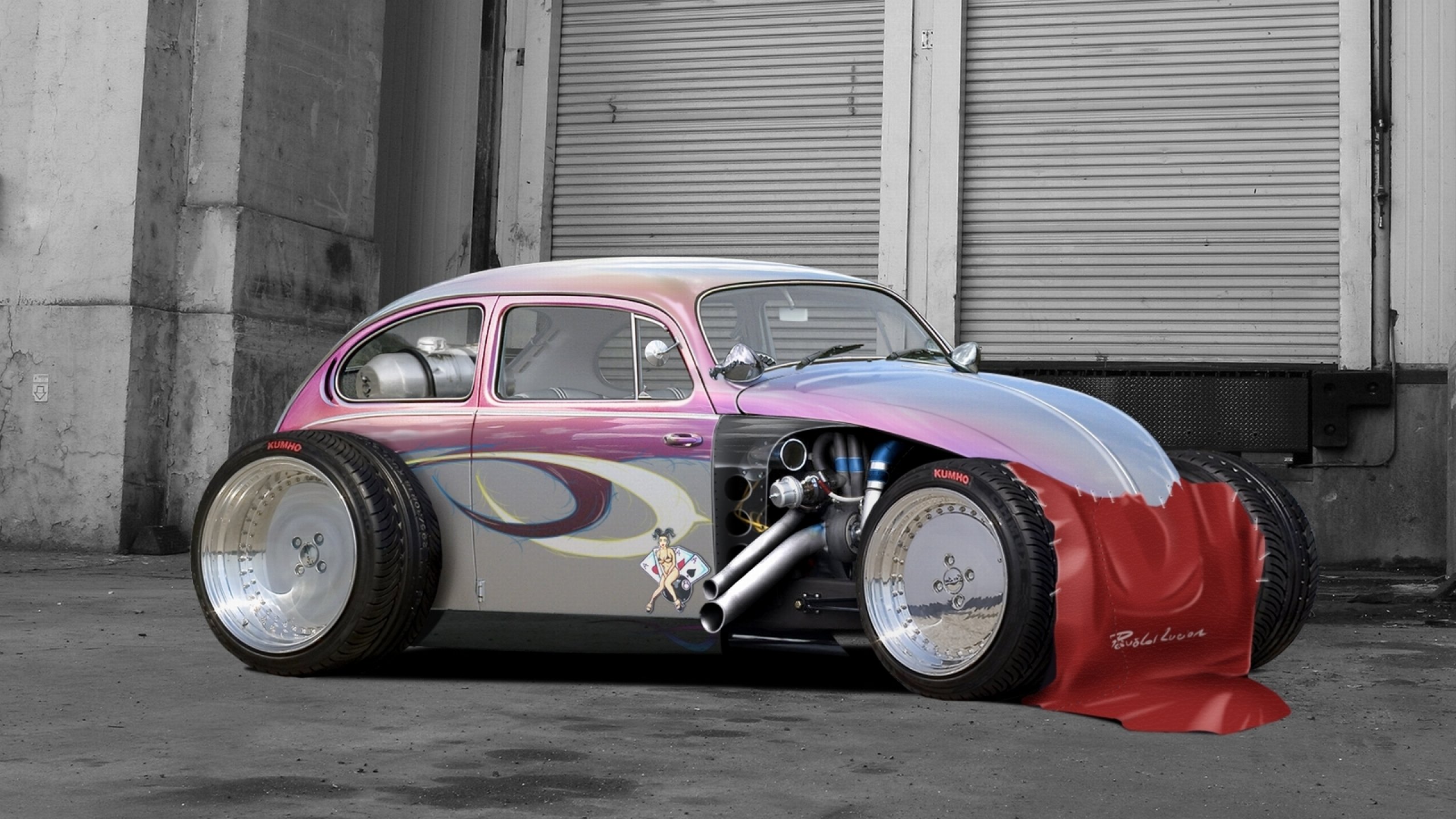 volkswagon, Beetle, Bug, Custom, Lowrider, Socal, Tuning Wallpaper