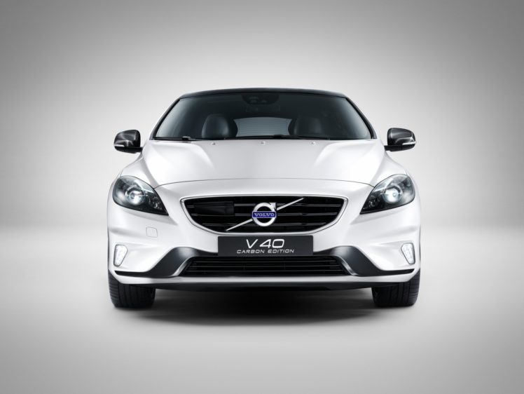2015, Volvo, V40, Carbon, Edition HD Wallpaper Desktop Background