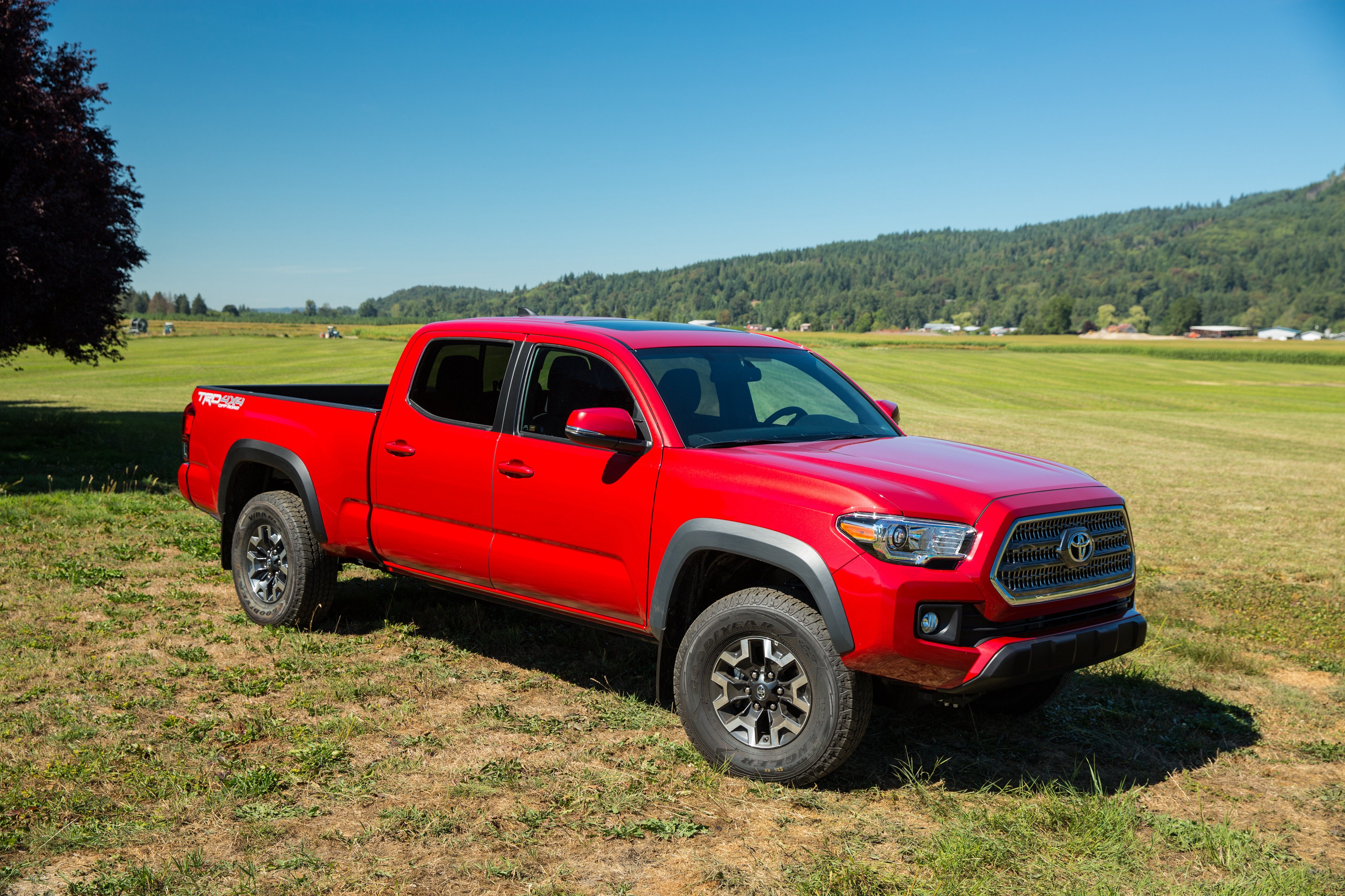 2016, Toyota, Tacoma, Trd, Offroad, Double, Cab, Pickup, 4x4 Wallpaper