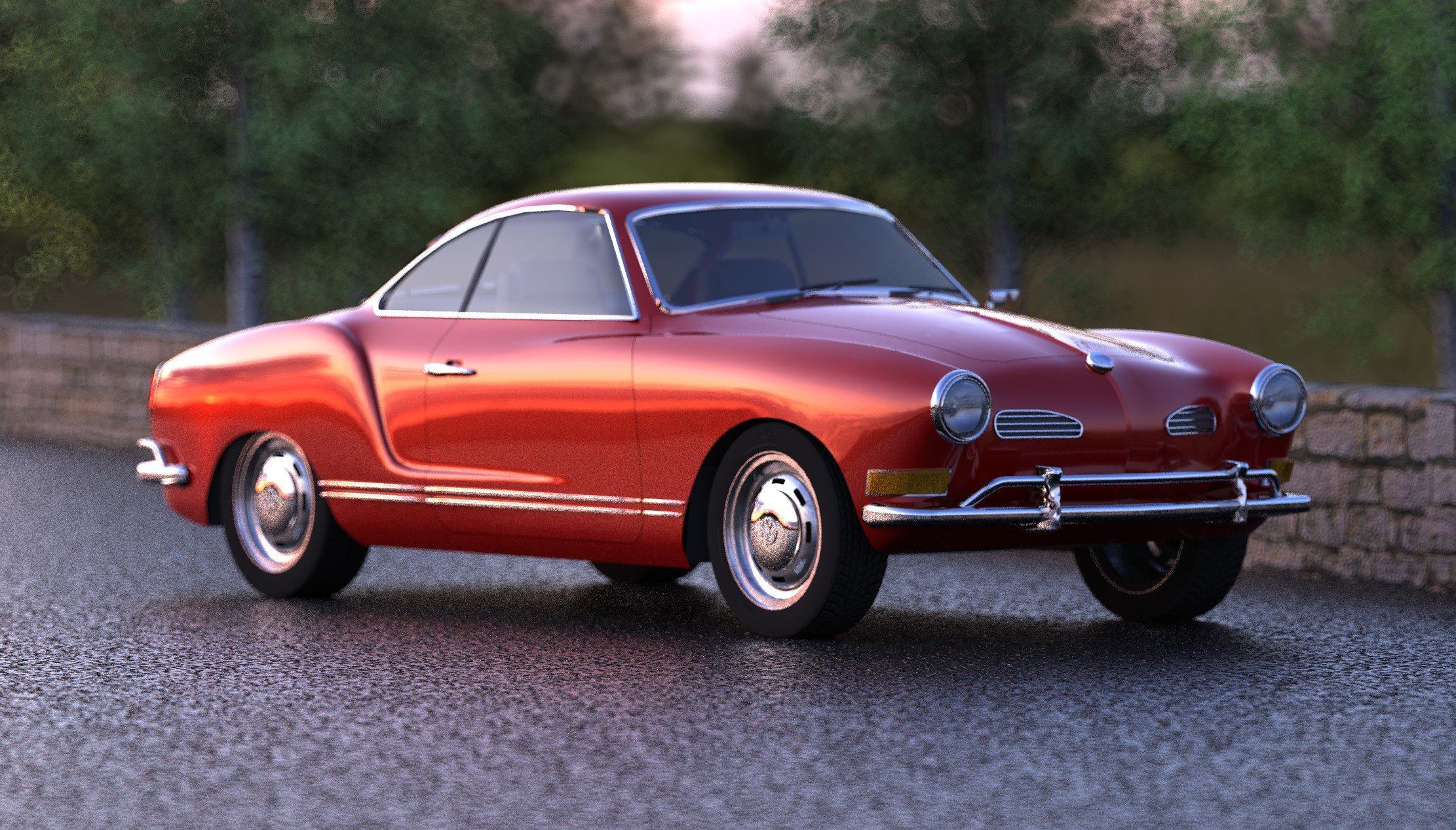 volkswagen, Karmann, Ghia, Volkswagon Wallpaper