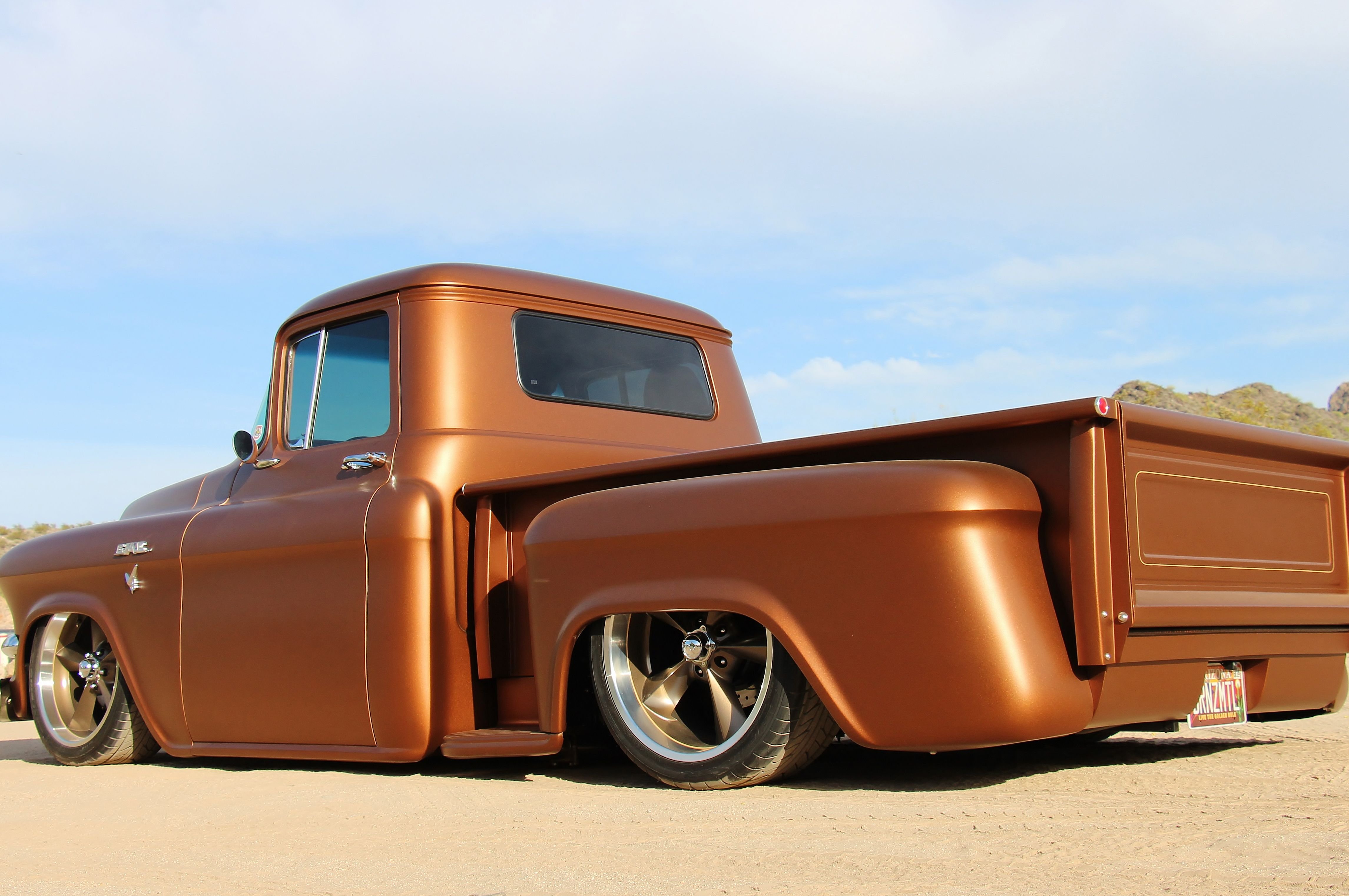 1957, Gmc, 100, Jimmy, Pickup, Custom, Hot, Rod, Rods, Retro, Lowrider Wallpaper