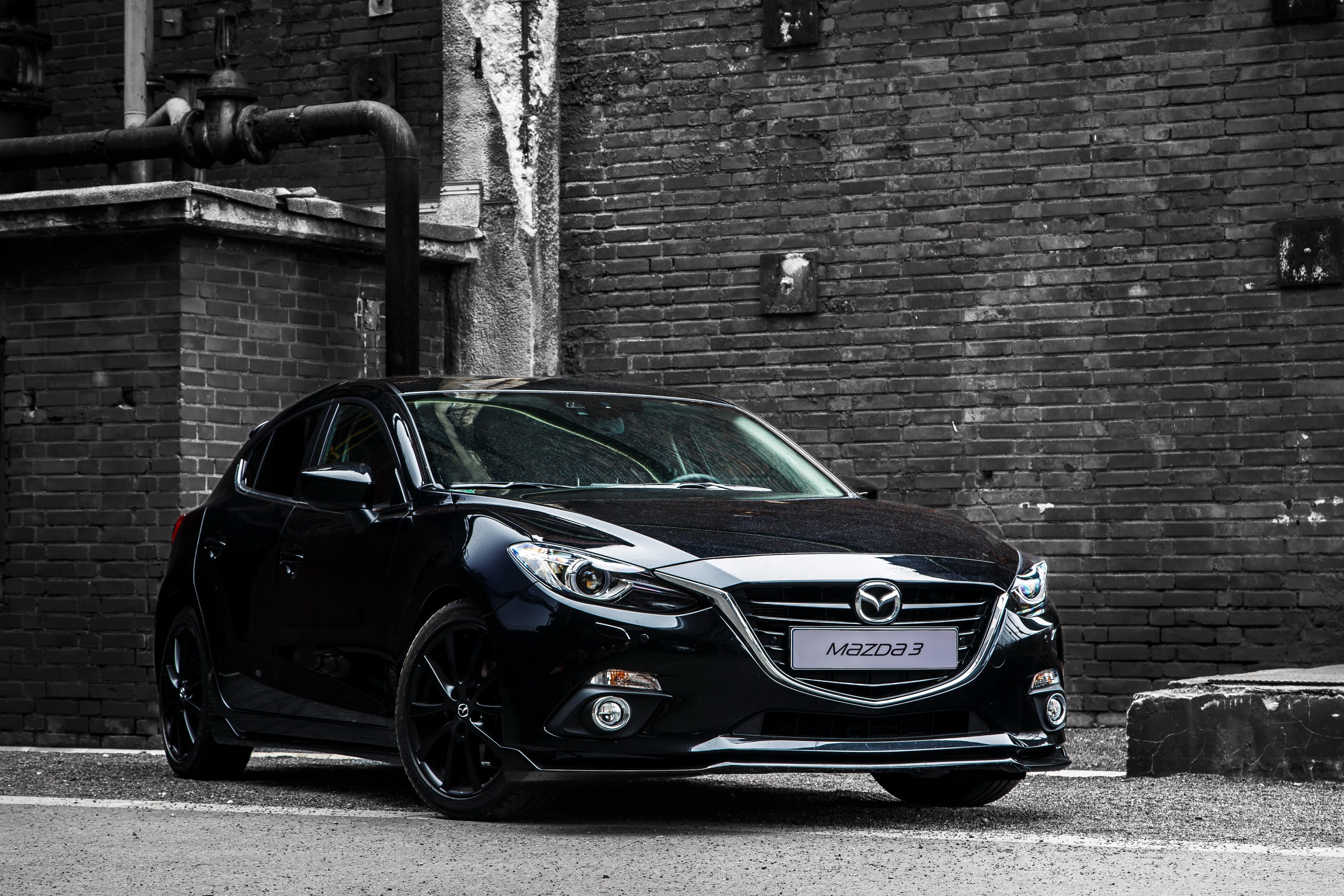 2015, Mazda3, Black, Limited, B m, Mazda Wallpaper
