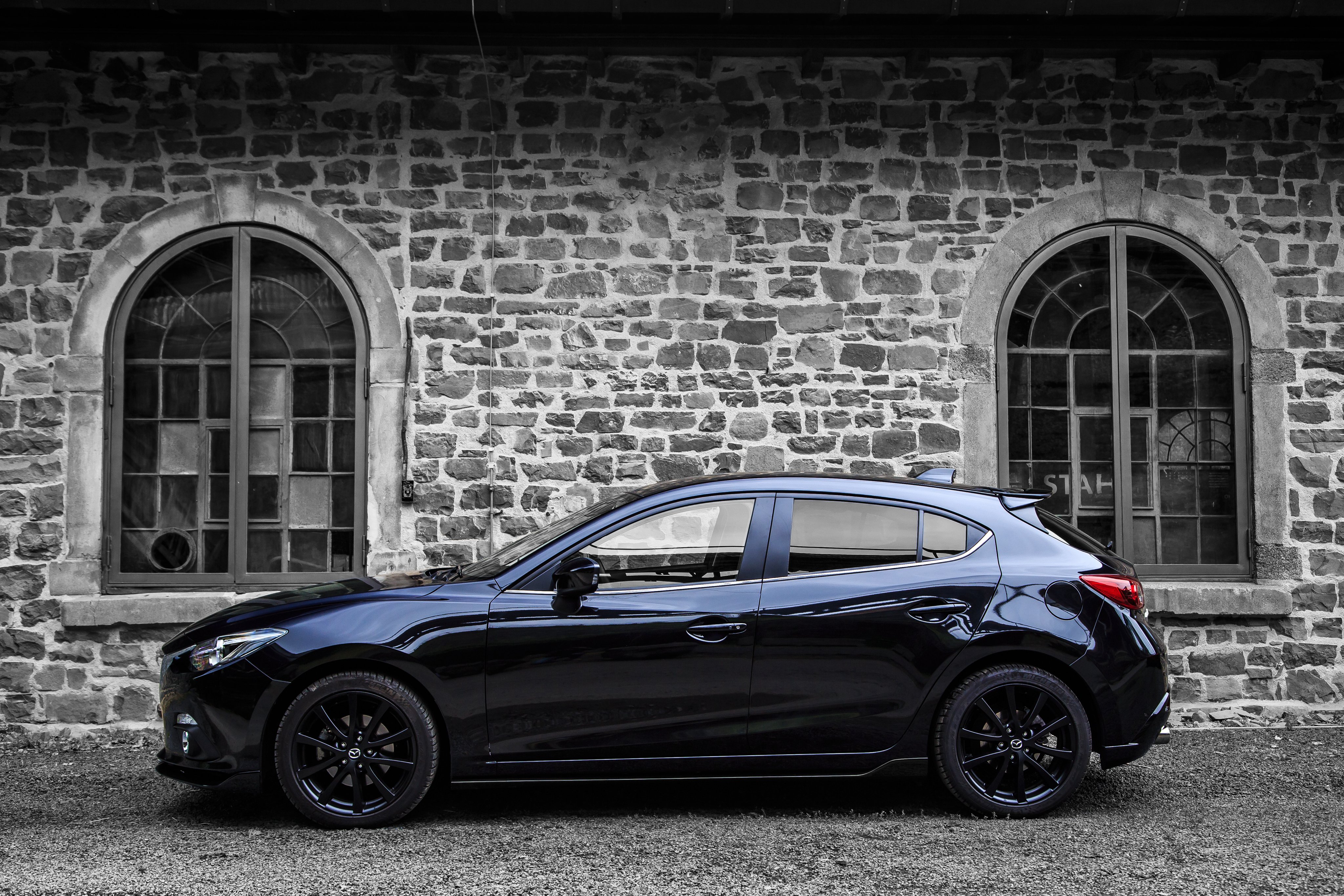 2015, Mazda3, Black, Limited, B m, Mazda Wallpaper
