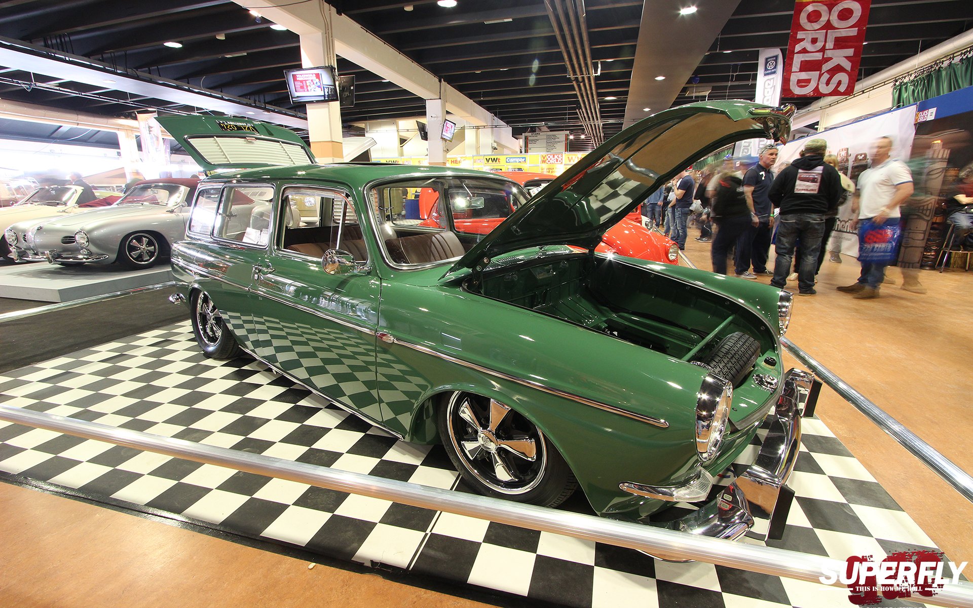 volkswagen, Squareback, Stationwagon, Volkswagon, Custom, Tuning, Lowrider, Socal Wallpaper